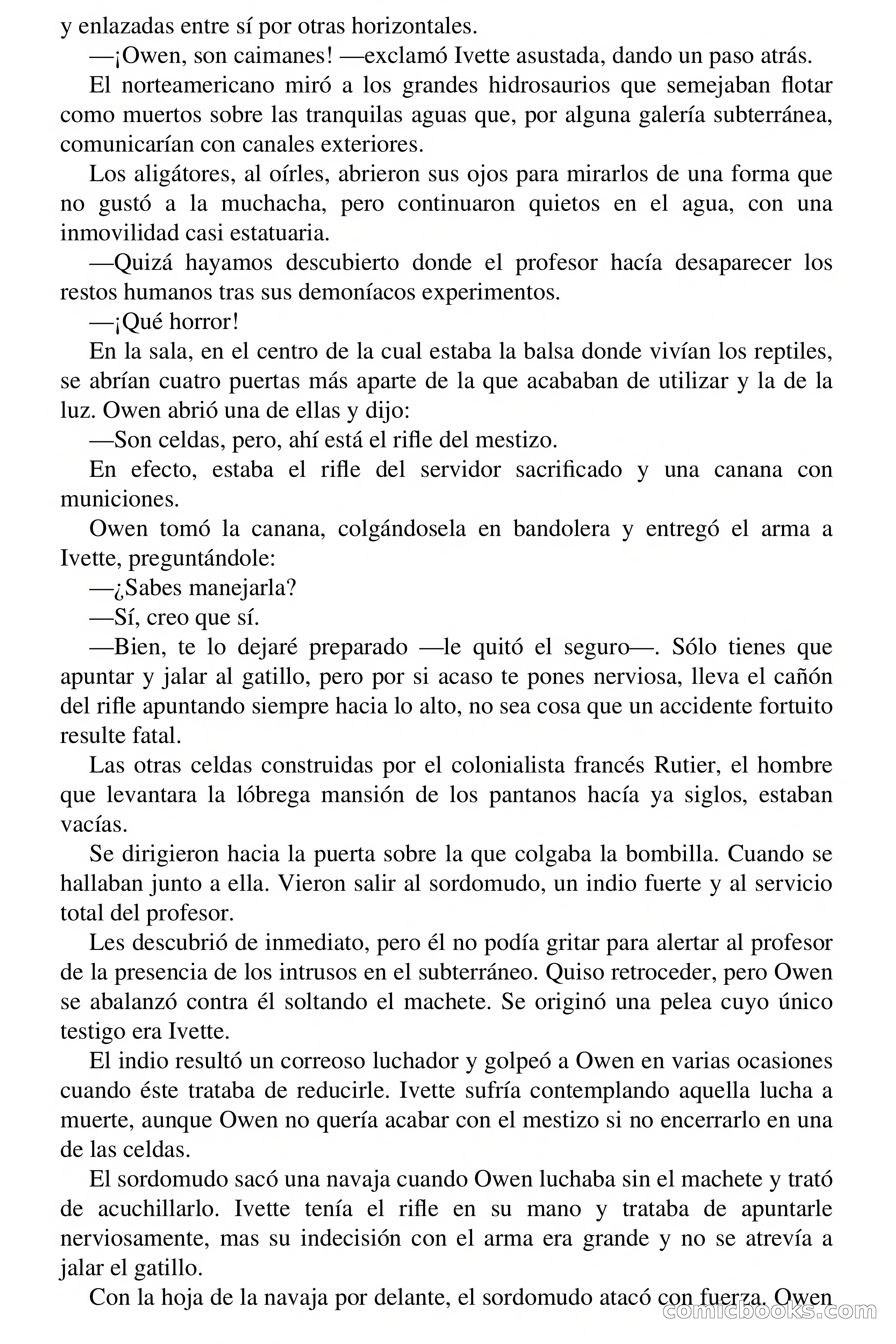La mansión de los pantanos — page 57 of 63