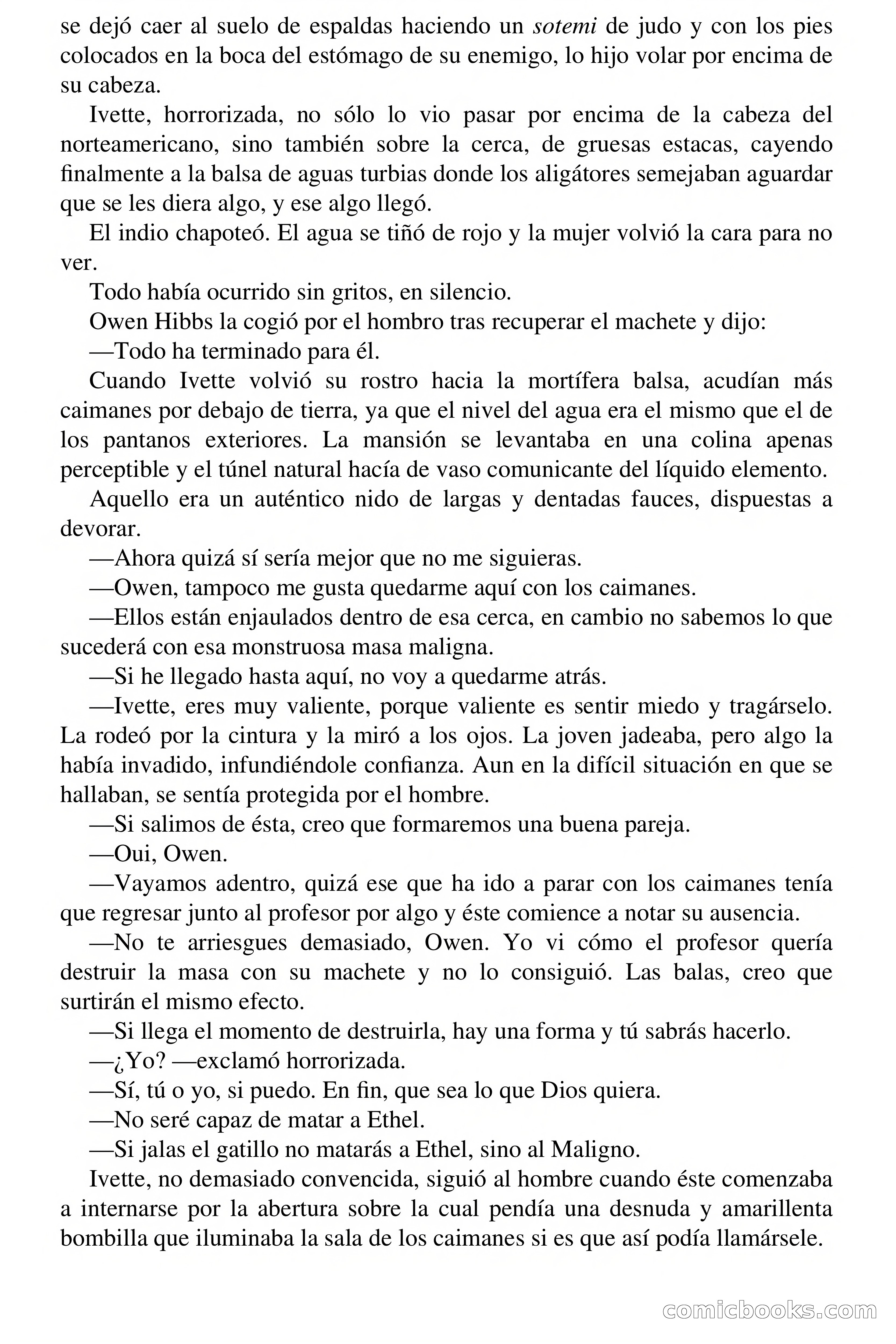La mansión de los pantanos — page 58 of 63