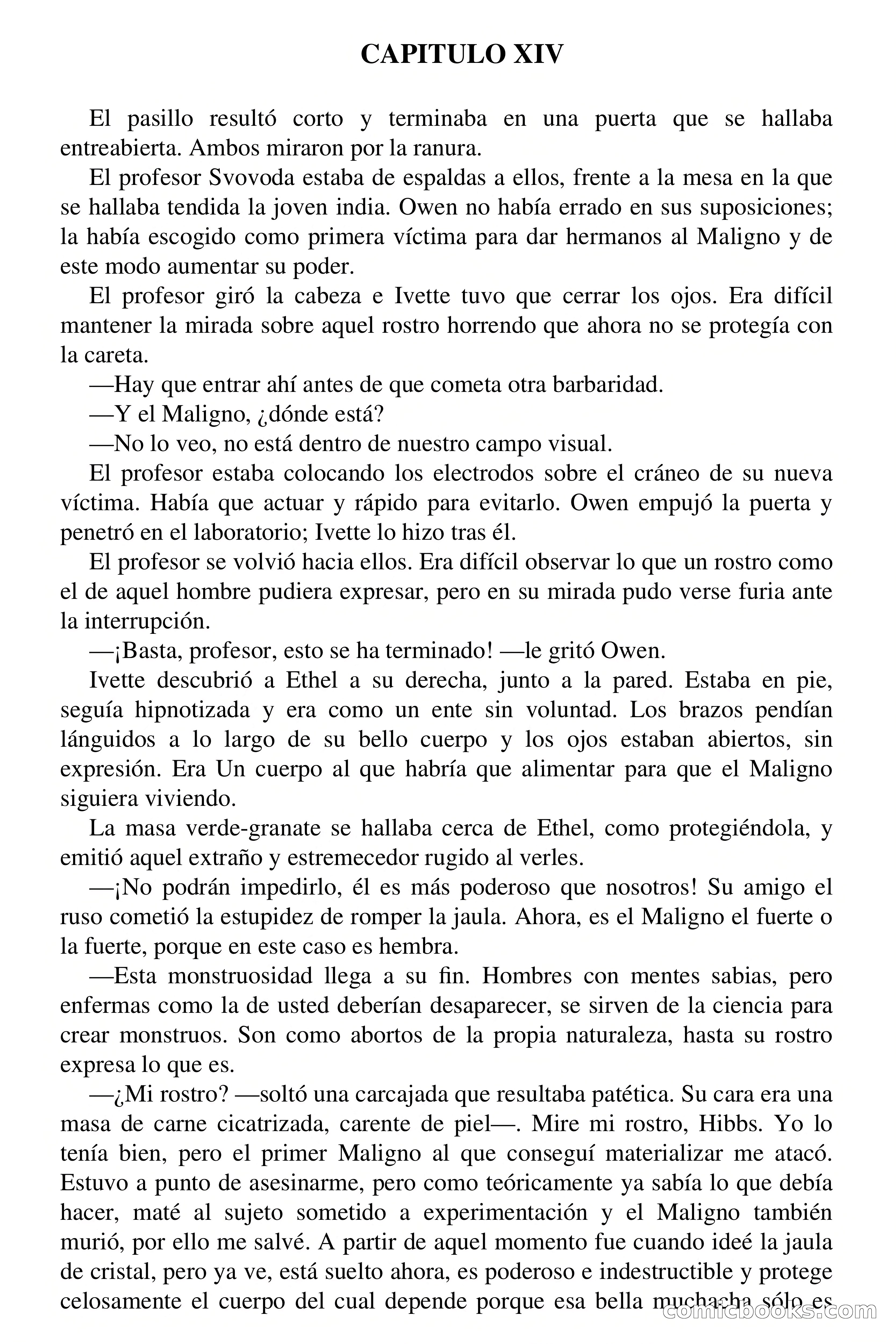 La mansión de los pantanos — page 59 of 63