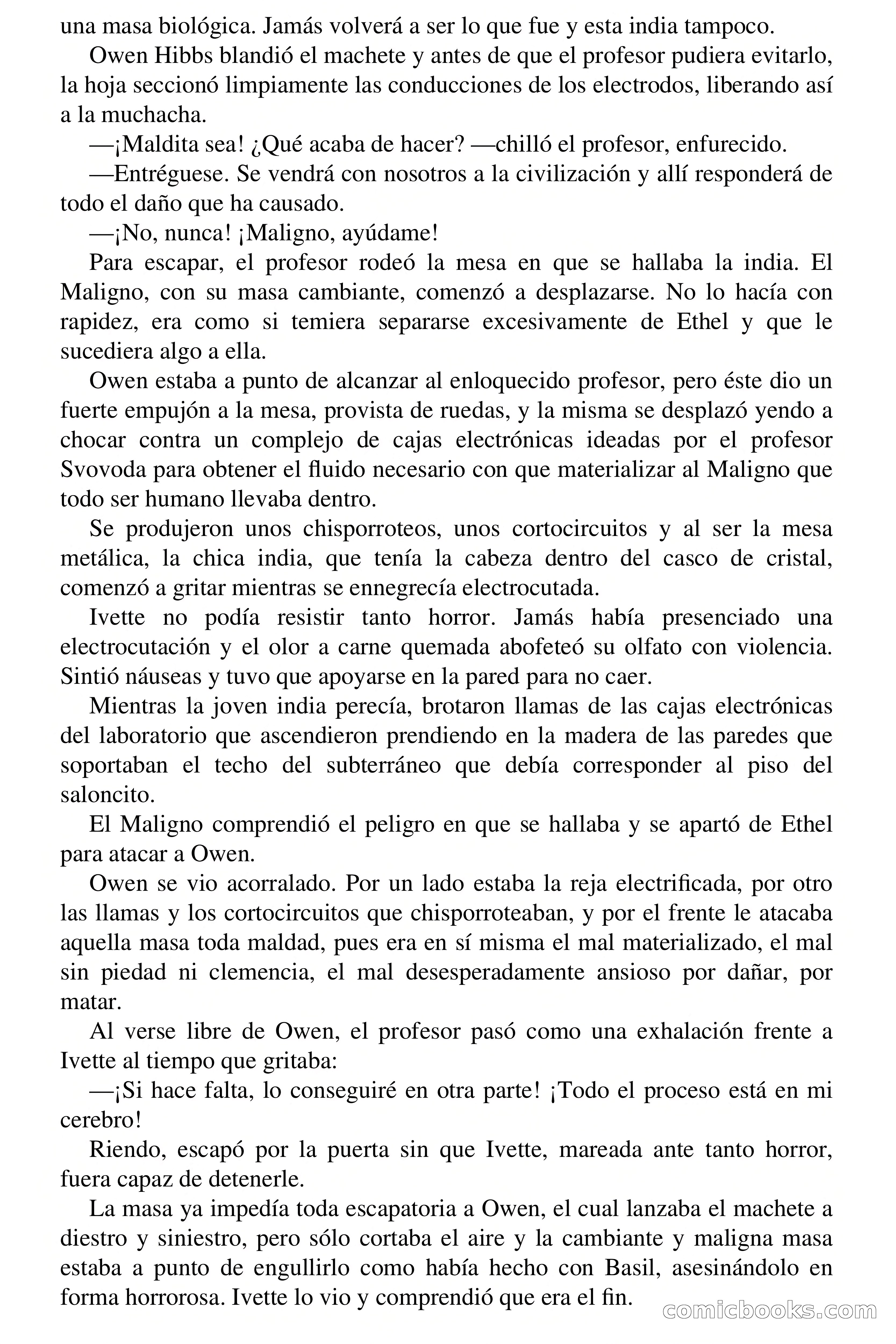 La mansión de los pantanos — page 60 of 63