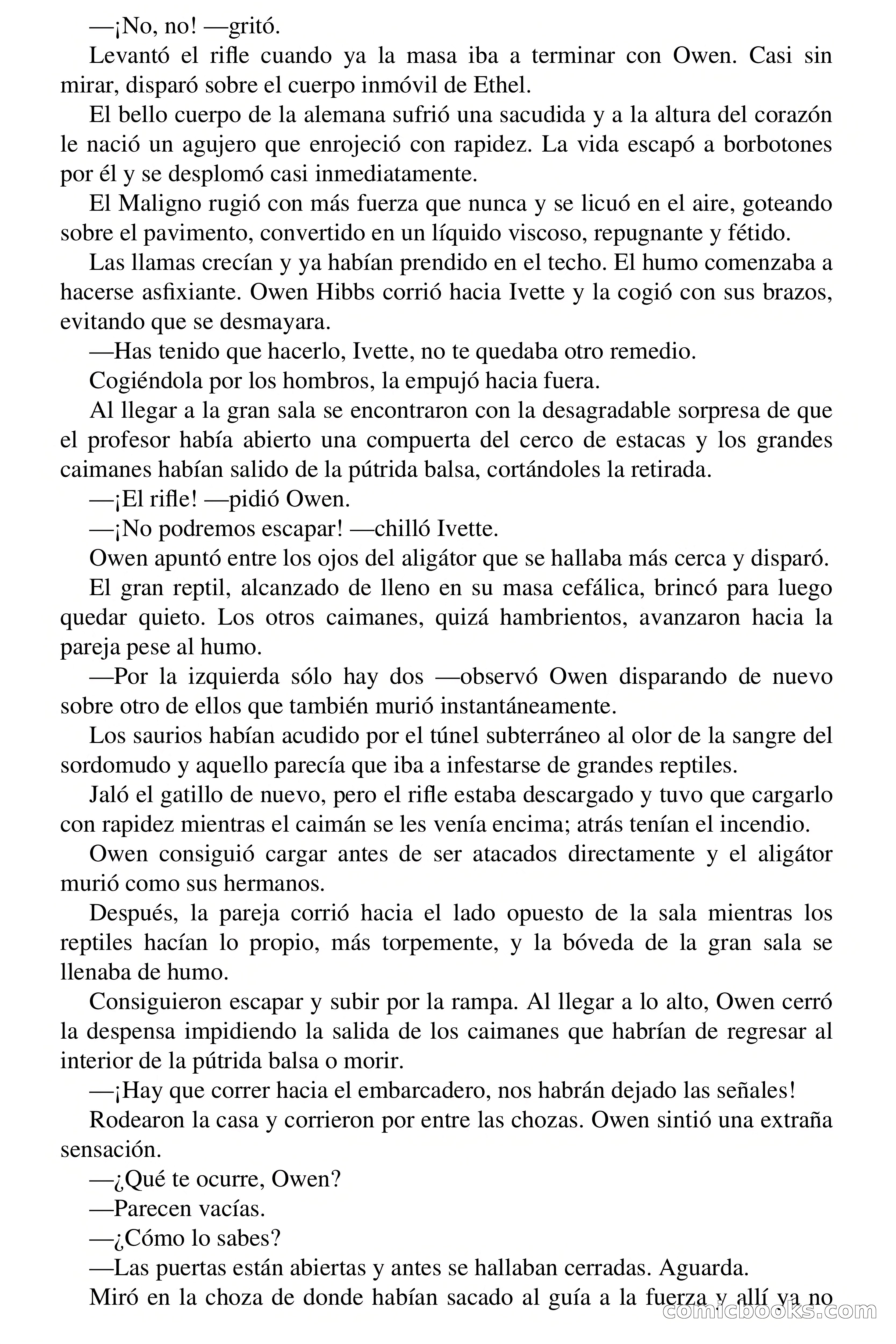 La mansión de los pantanos — page 61 of 63