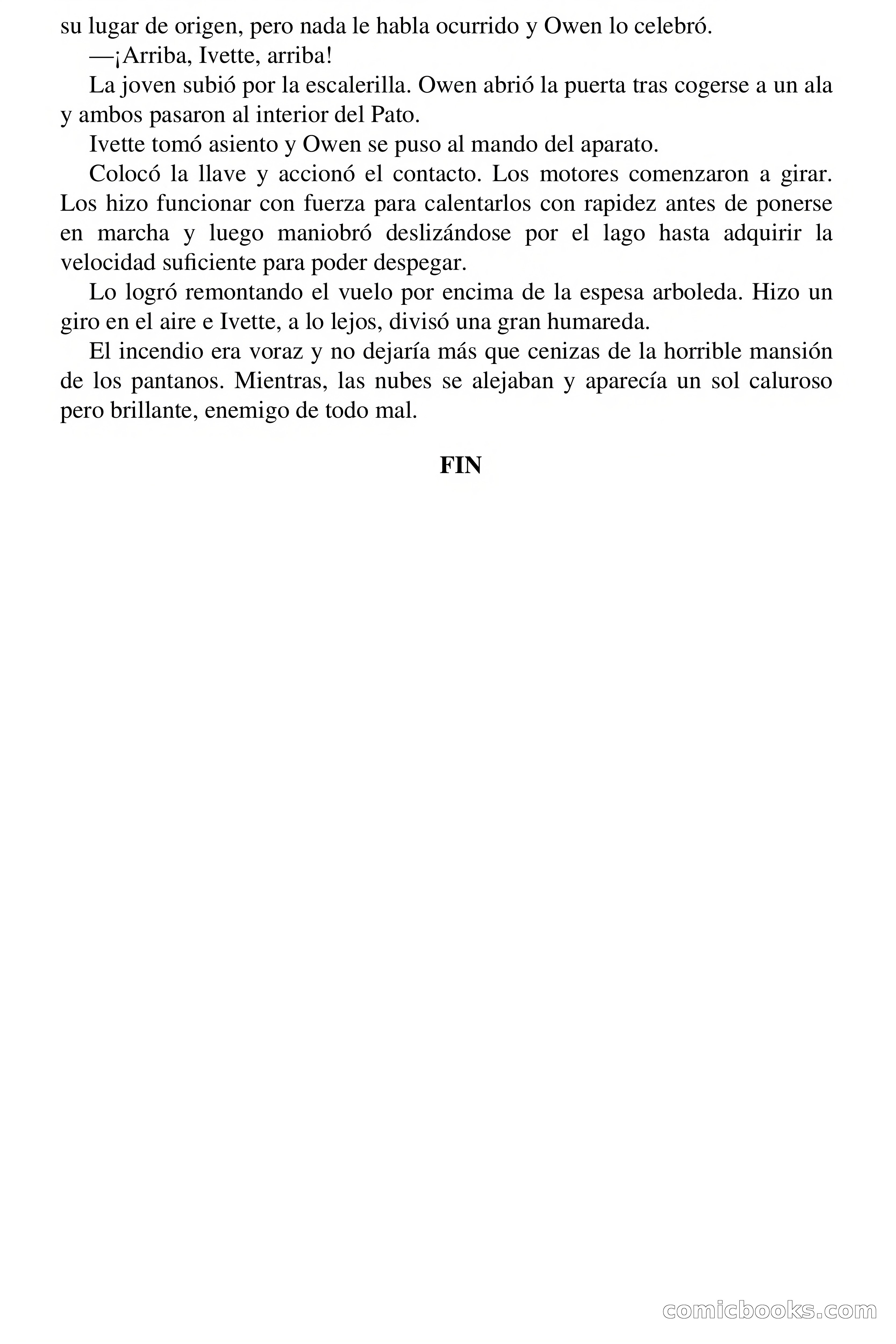La mansión de los pantanos — page 63 of 63