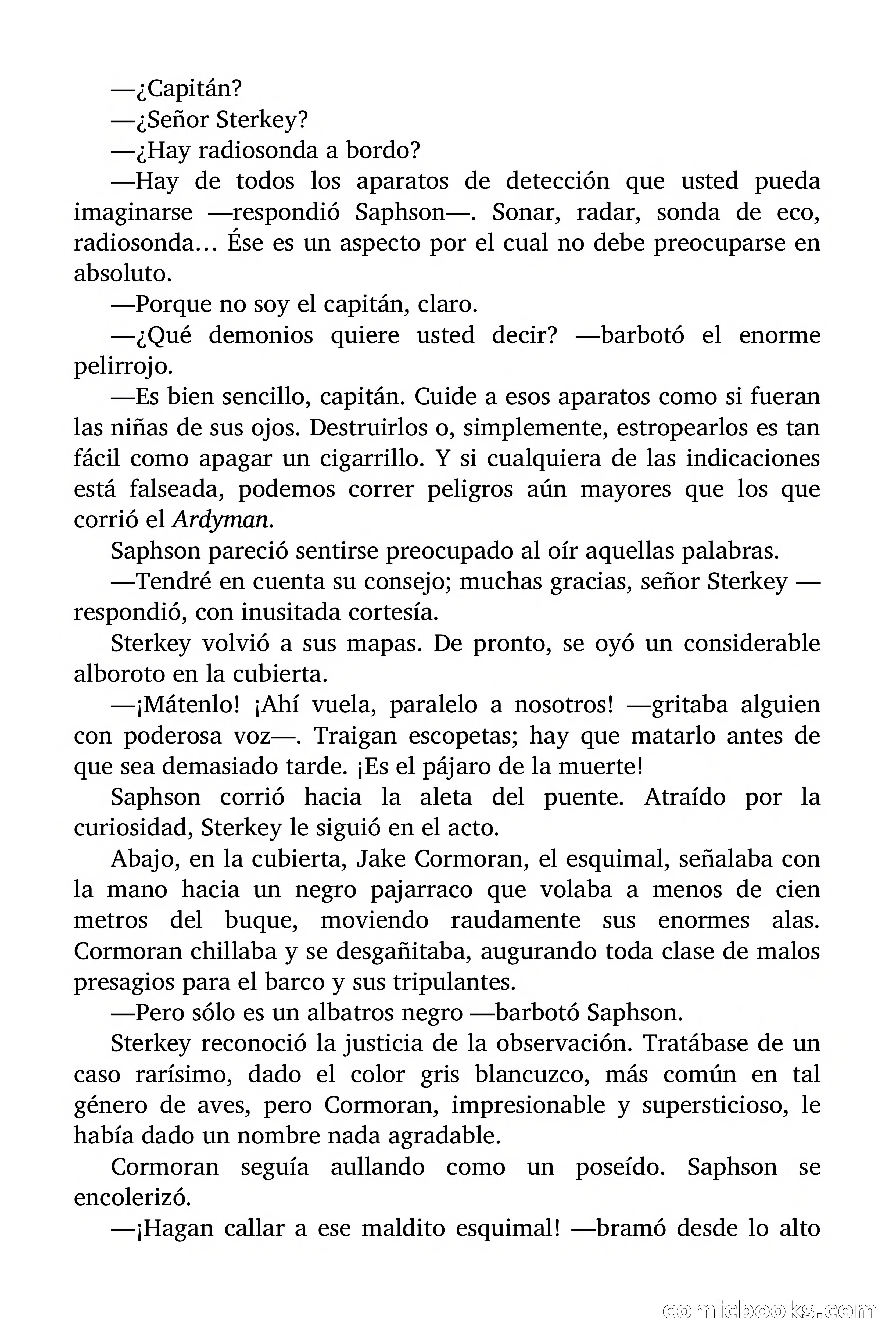 Clark Carrados: El negro pájaro de la muerte — page 34 of 100