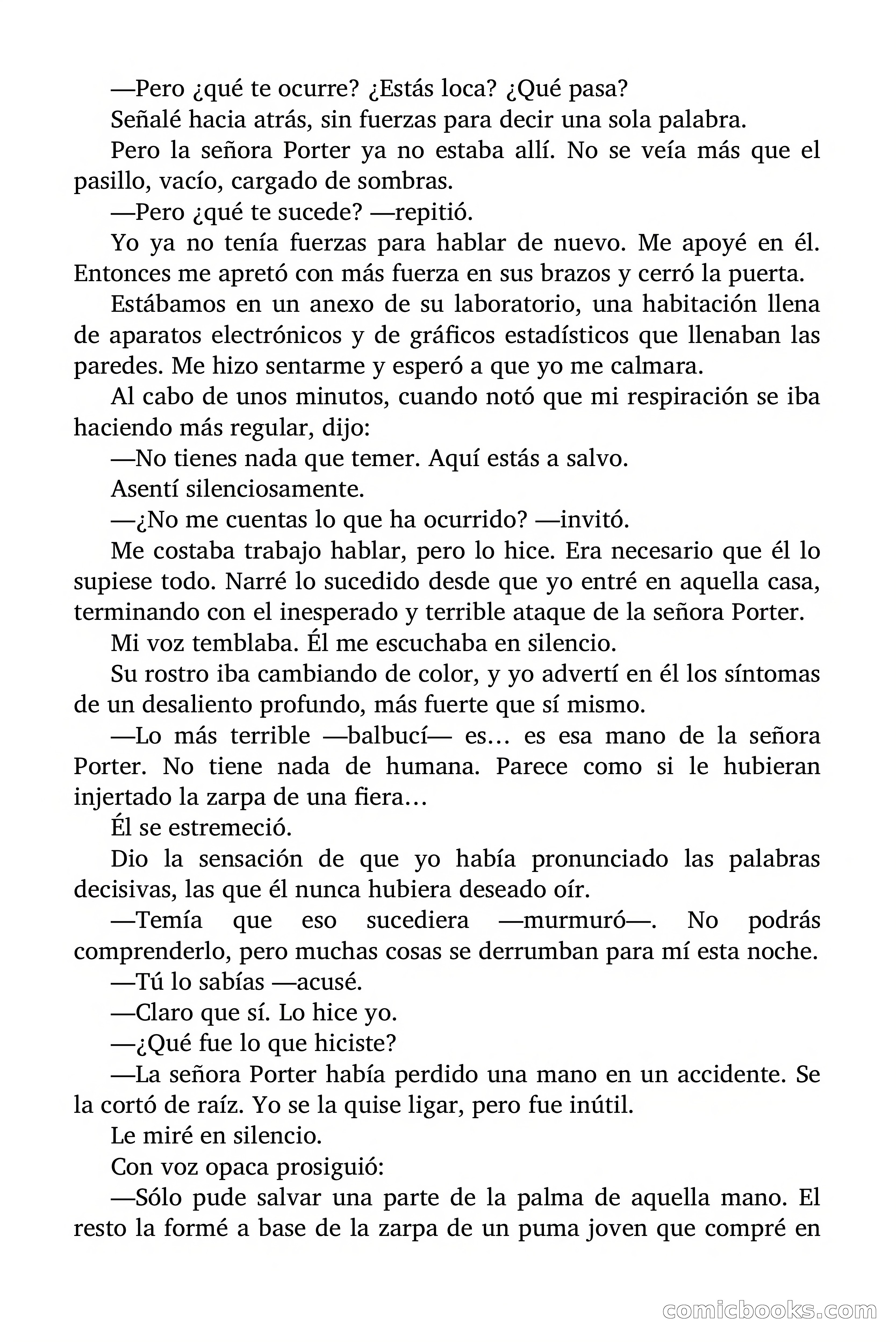 Selección Terror: Una zarpa en la ventana — page 48 of 82