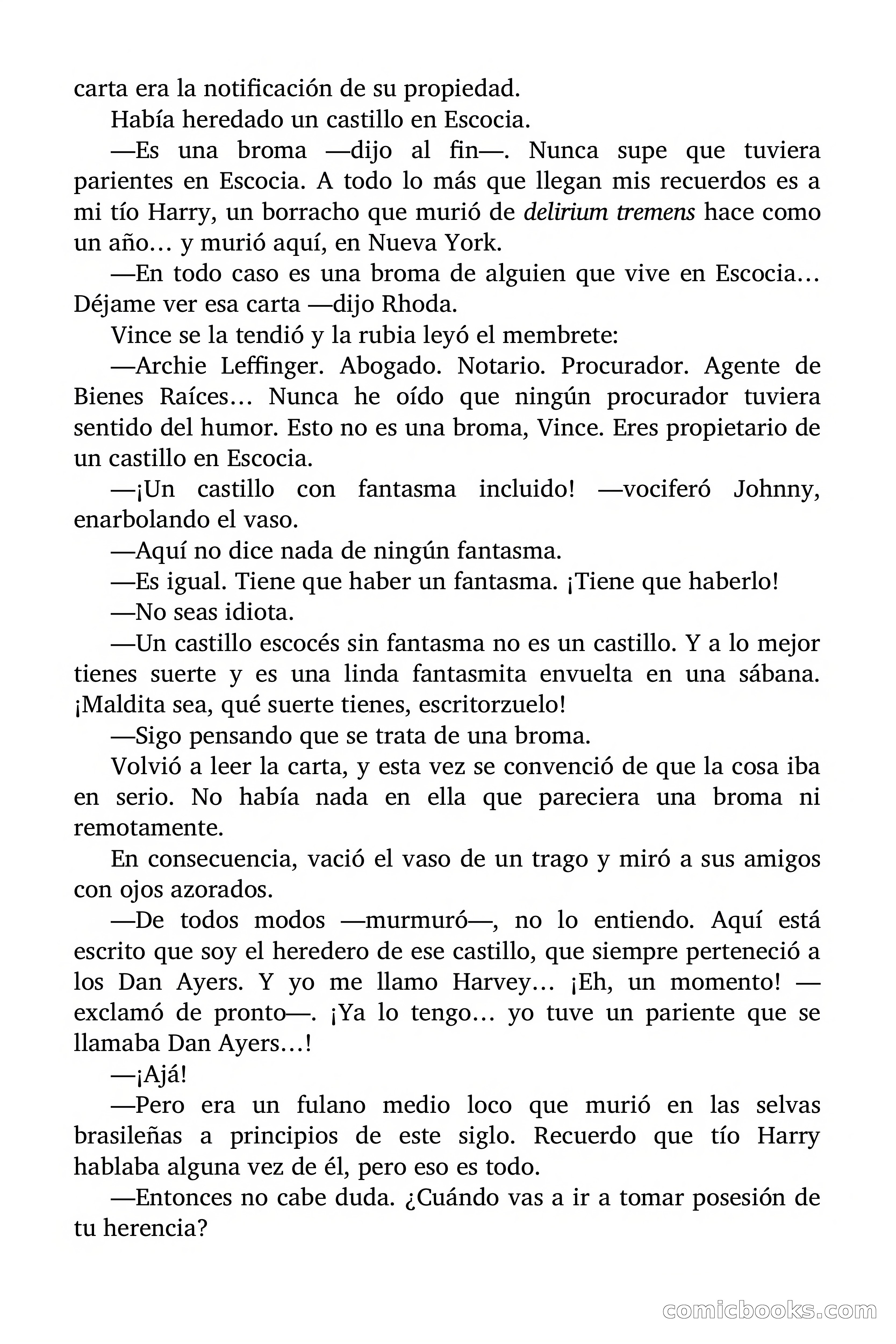 Selección Terror: Herencia de Terror — page 8 of 87