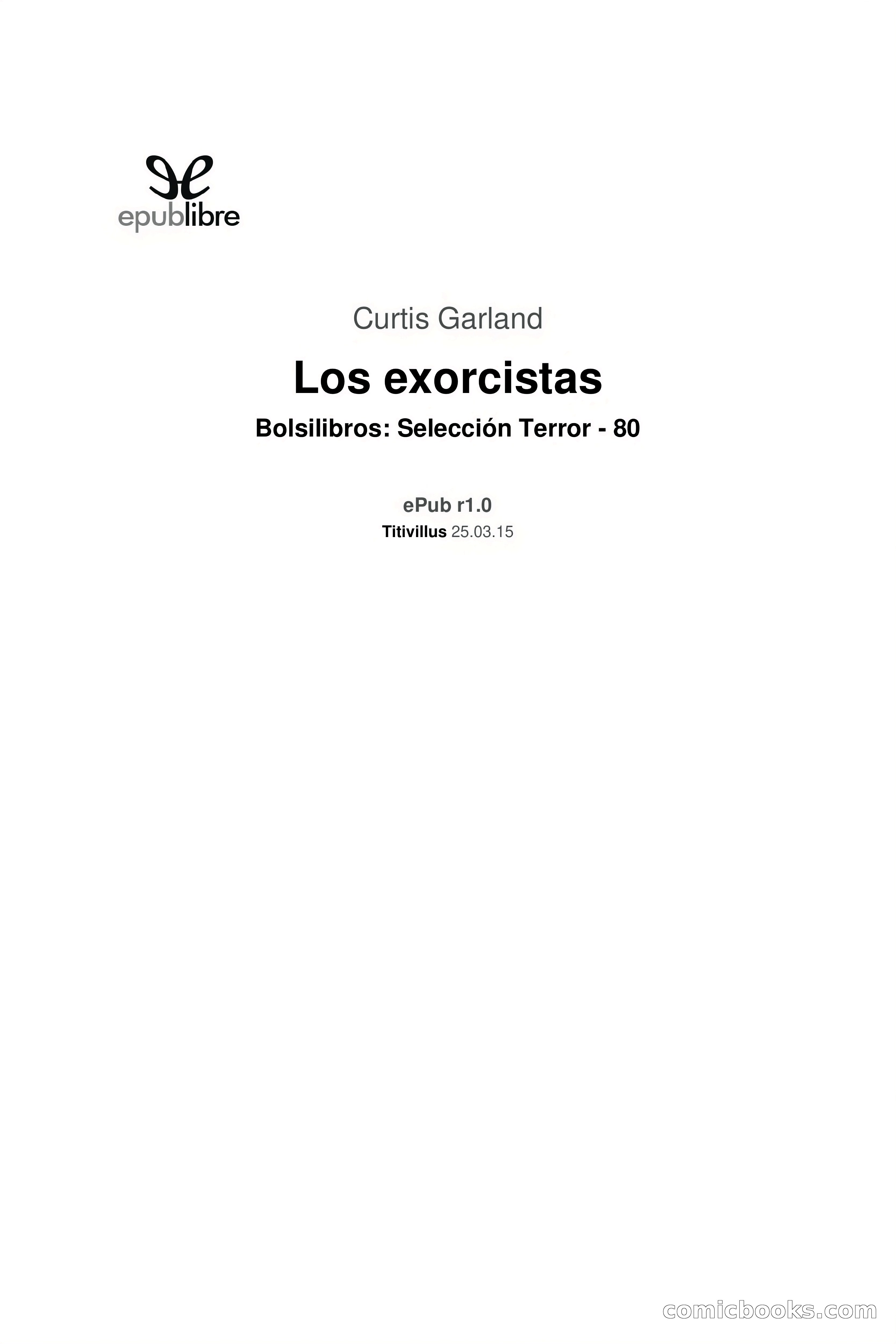 Los exorcistas (The Exorcists) — page 3 of 91
