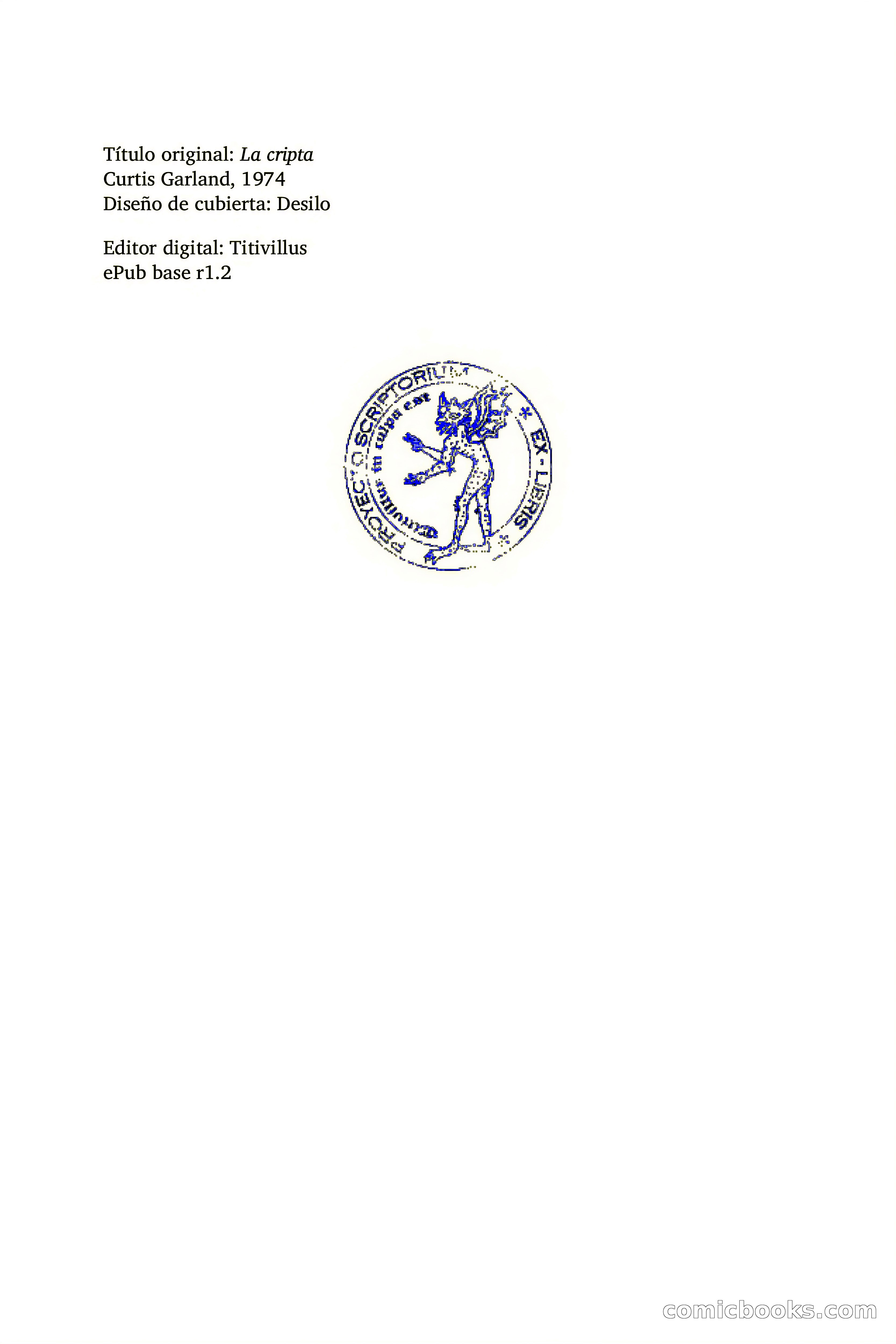 La Cripta / Selección Terror — page 4 of 88