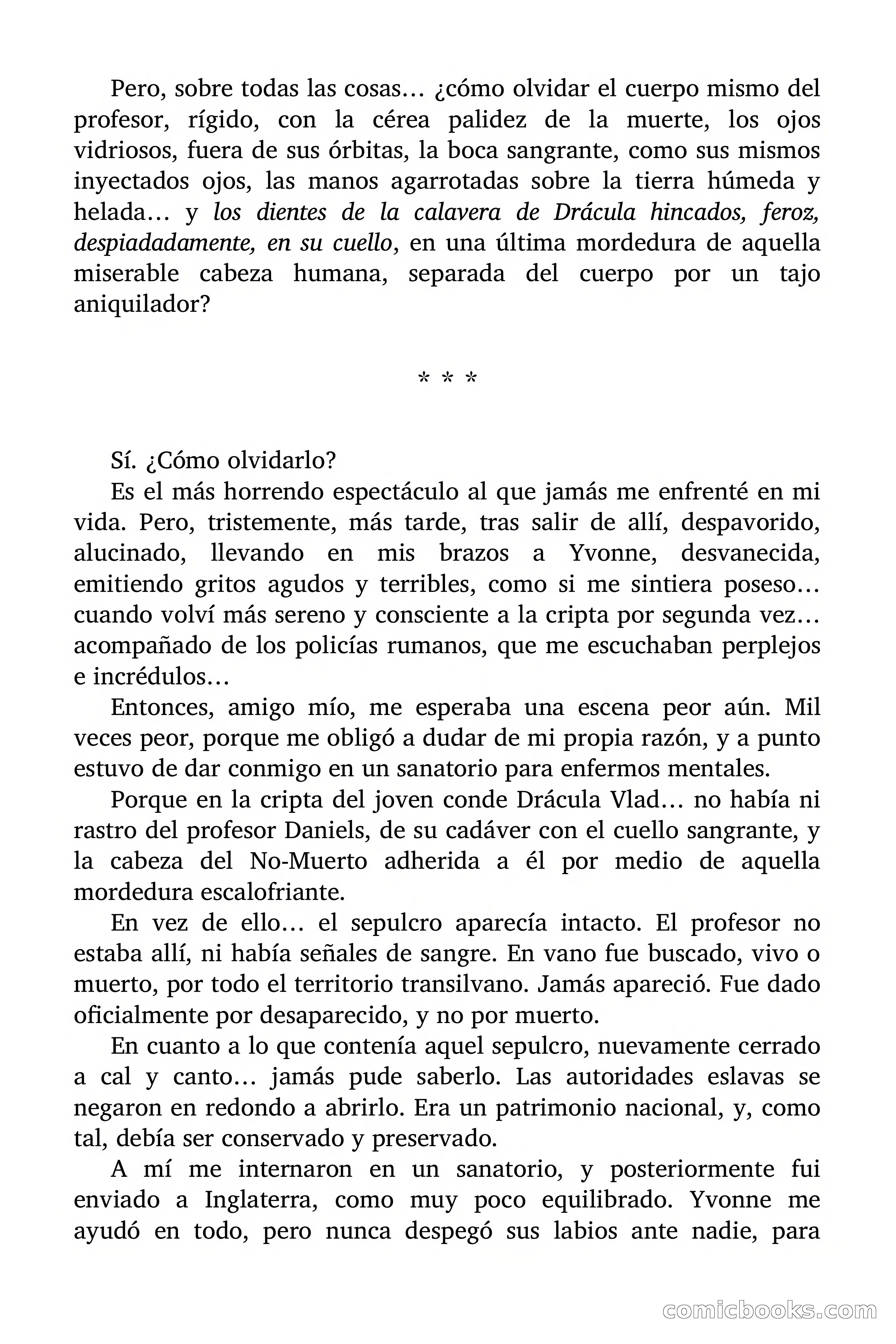 Selección Terror: Drácula 75 — page 40 of 103