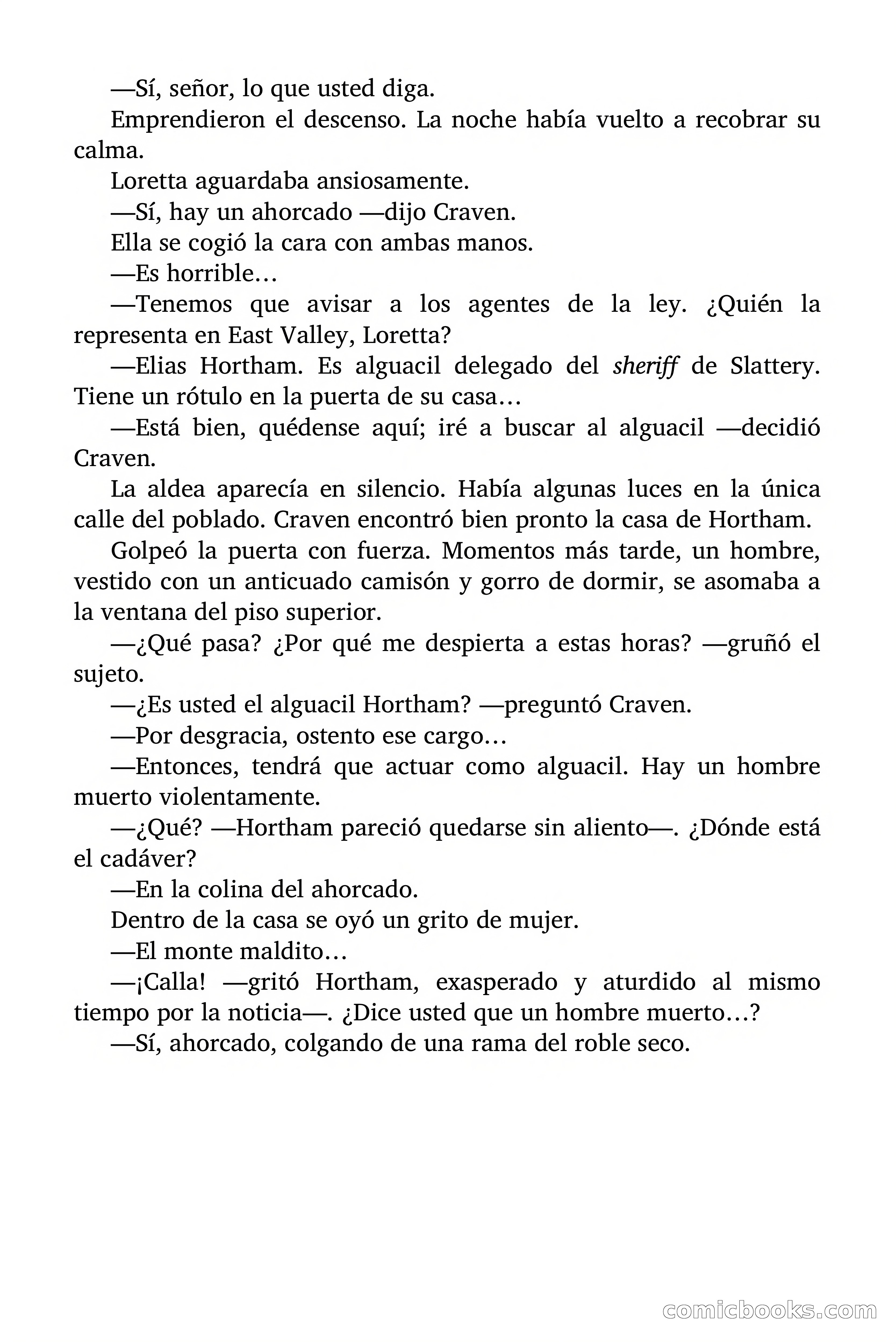 Selección Terror: El muerto que no murió — page 32 of 94