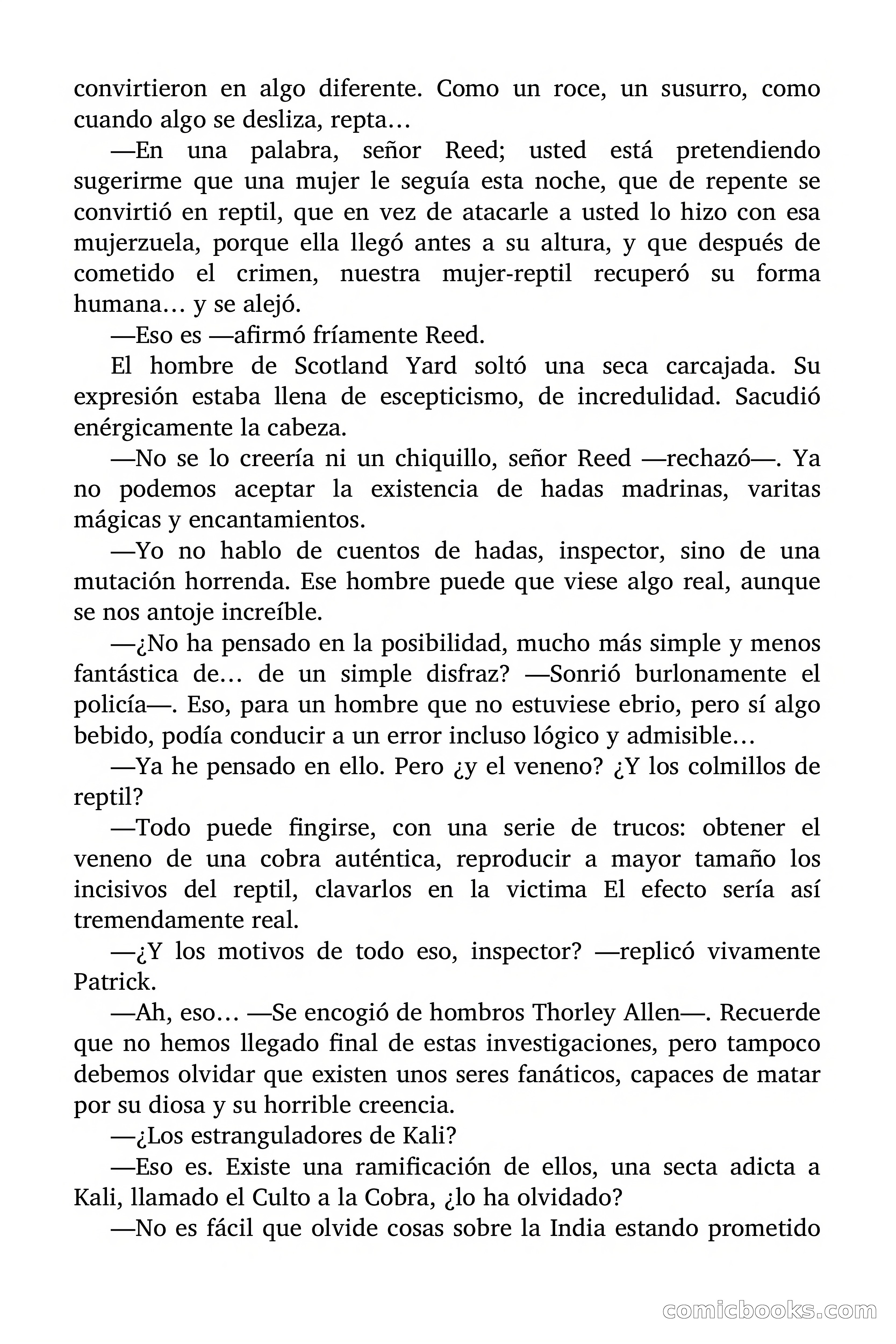 La mujer reptil — page 47 of 85