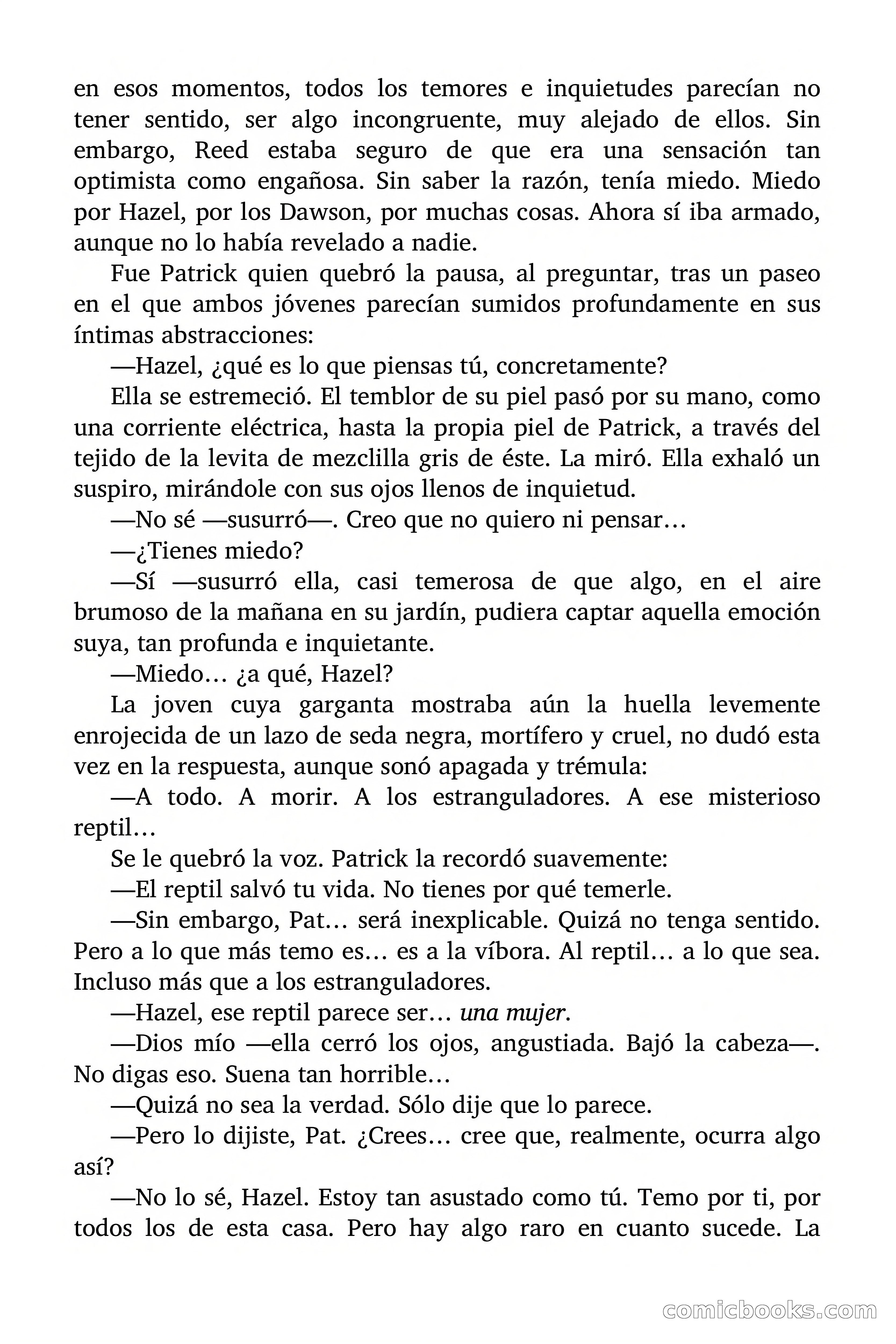 La mujer reptil — page 52 of 85