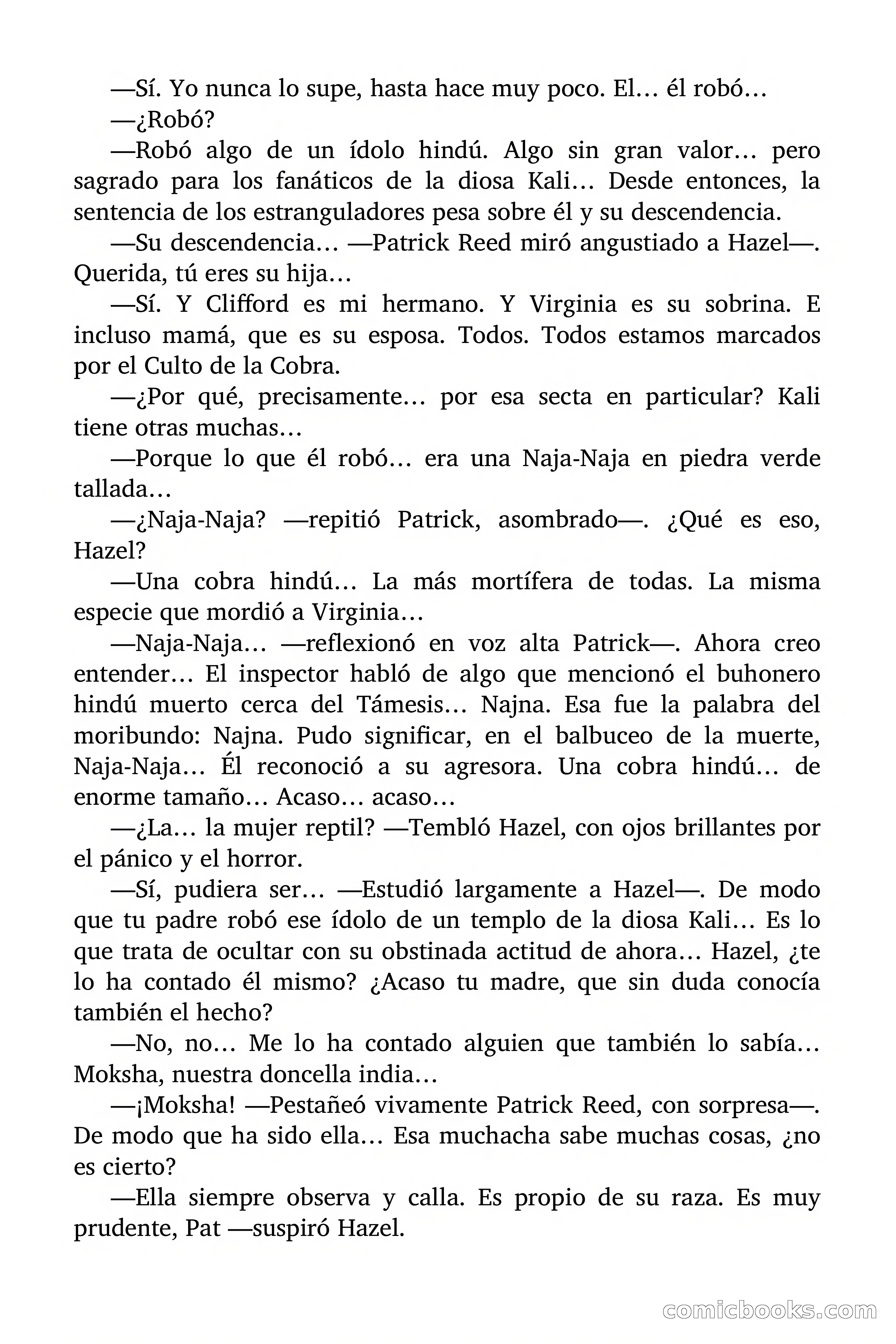 La mujer reptil — page 54 of 85