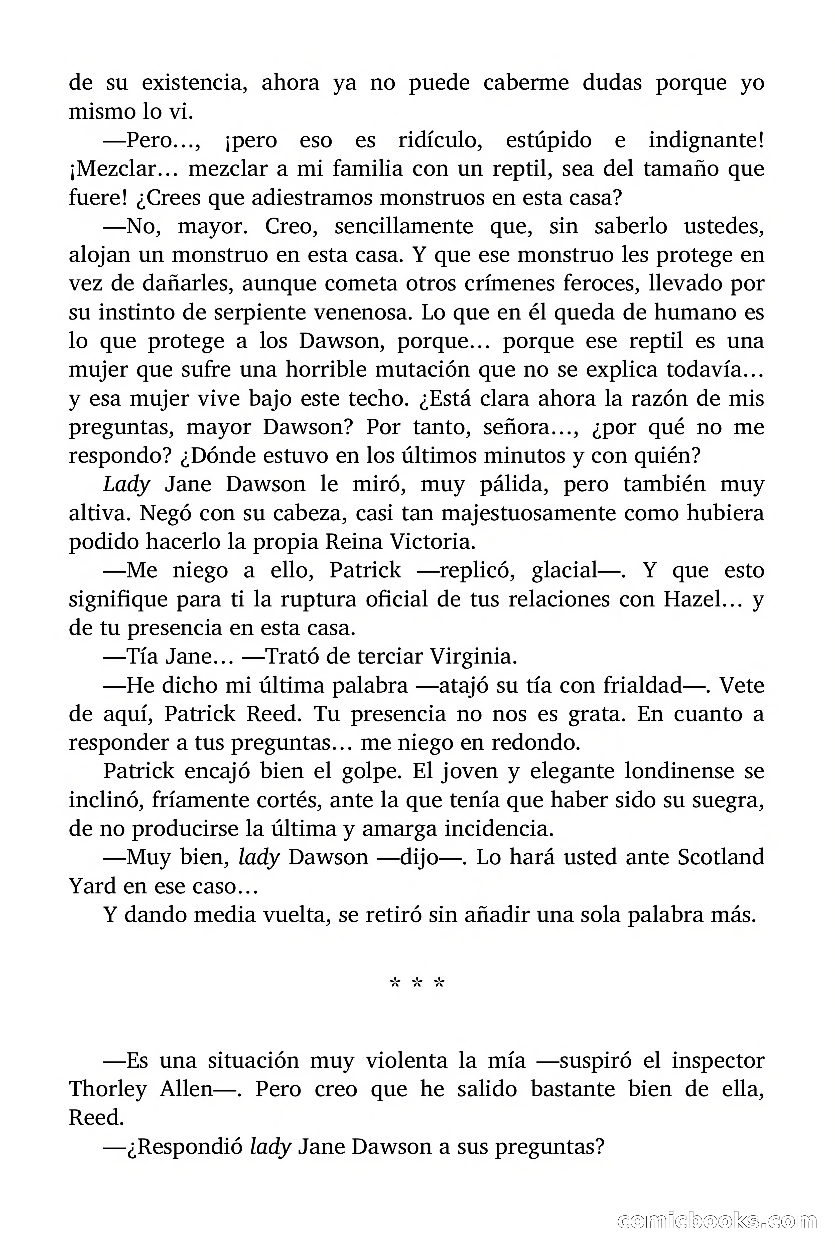 La mujer reptil — page 63 of 85