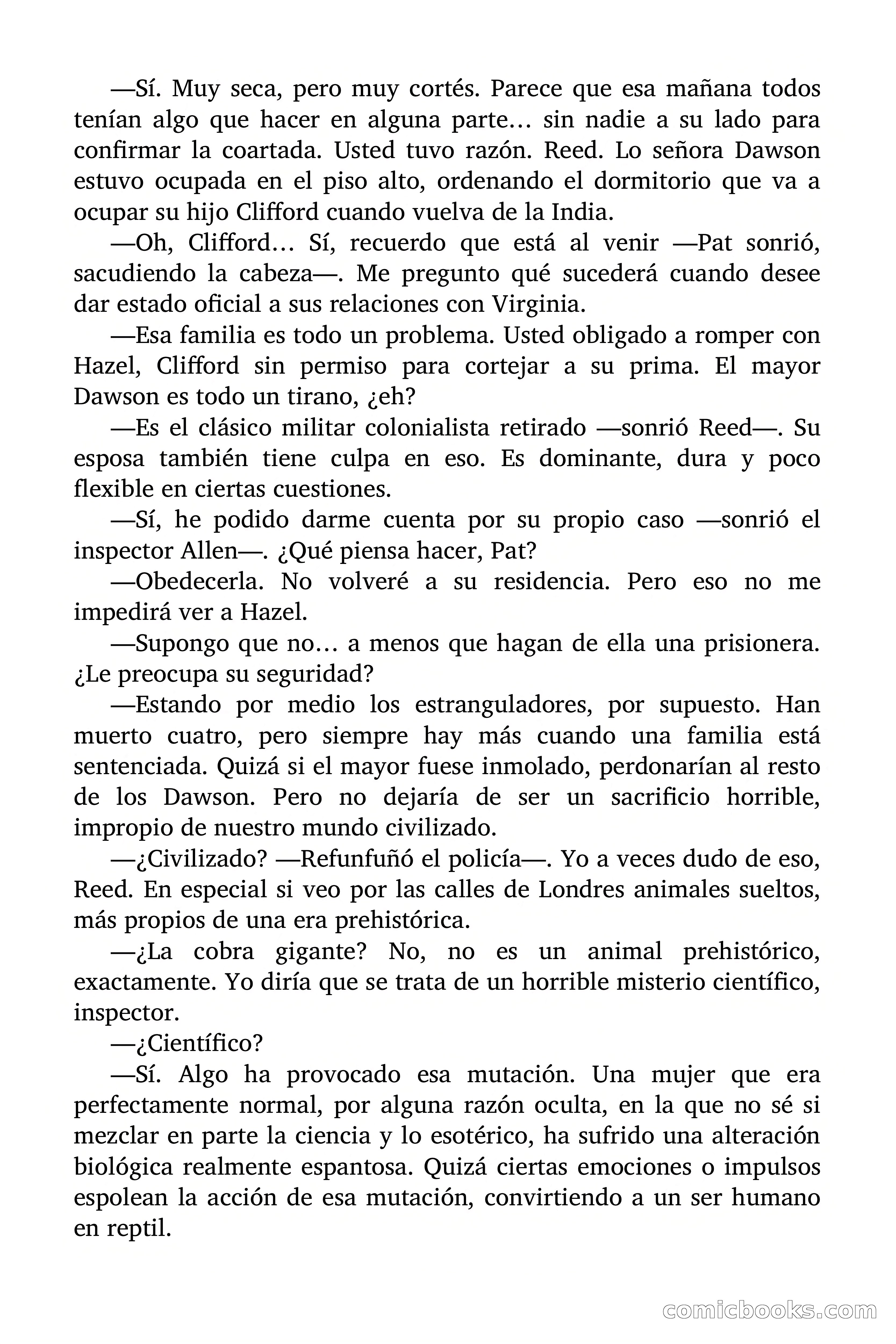 La mujer reptil — page 64 of 85