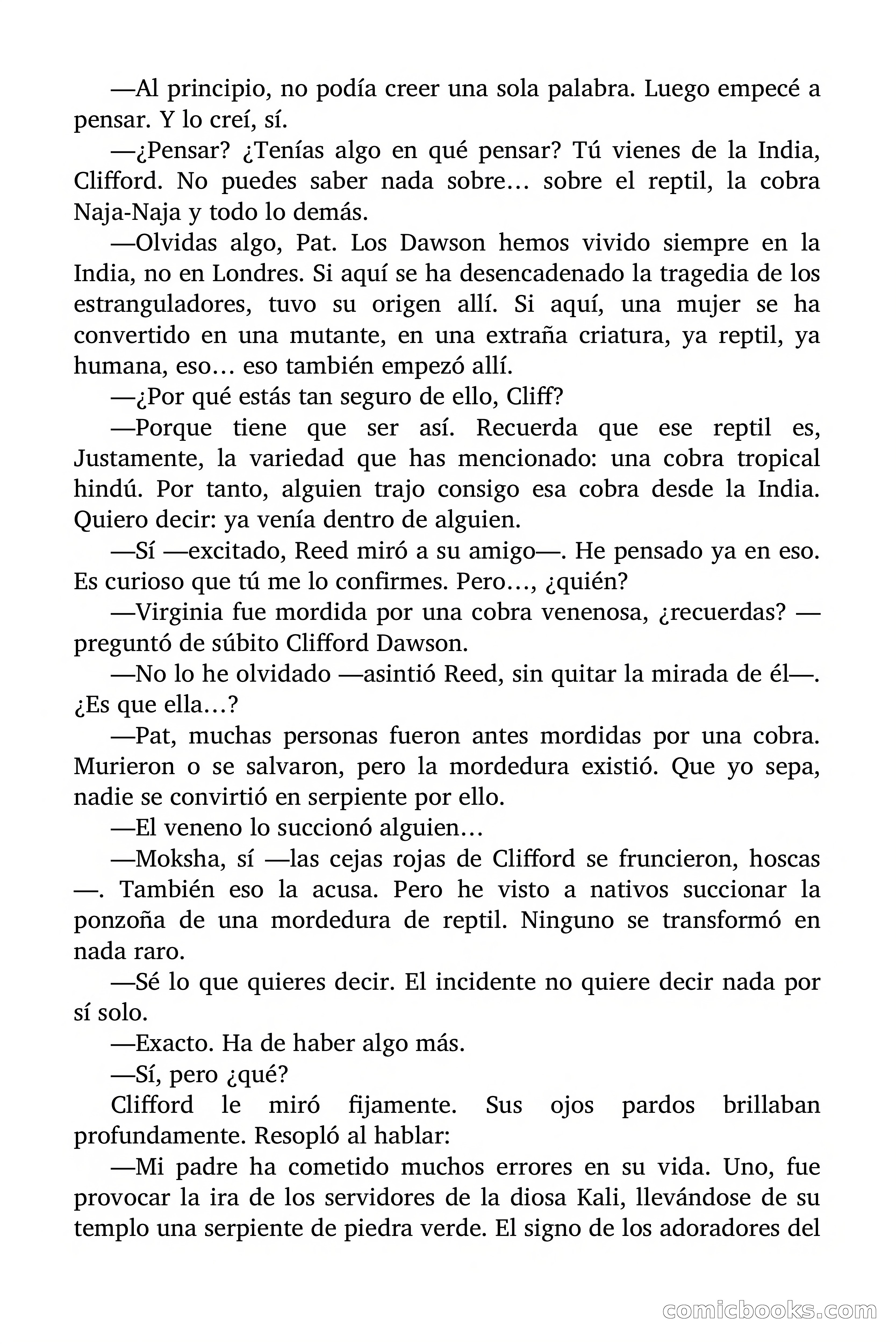 La mujer reptil — page 71 of 85