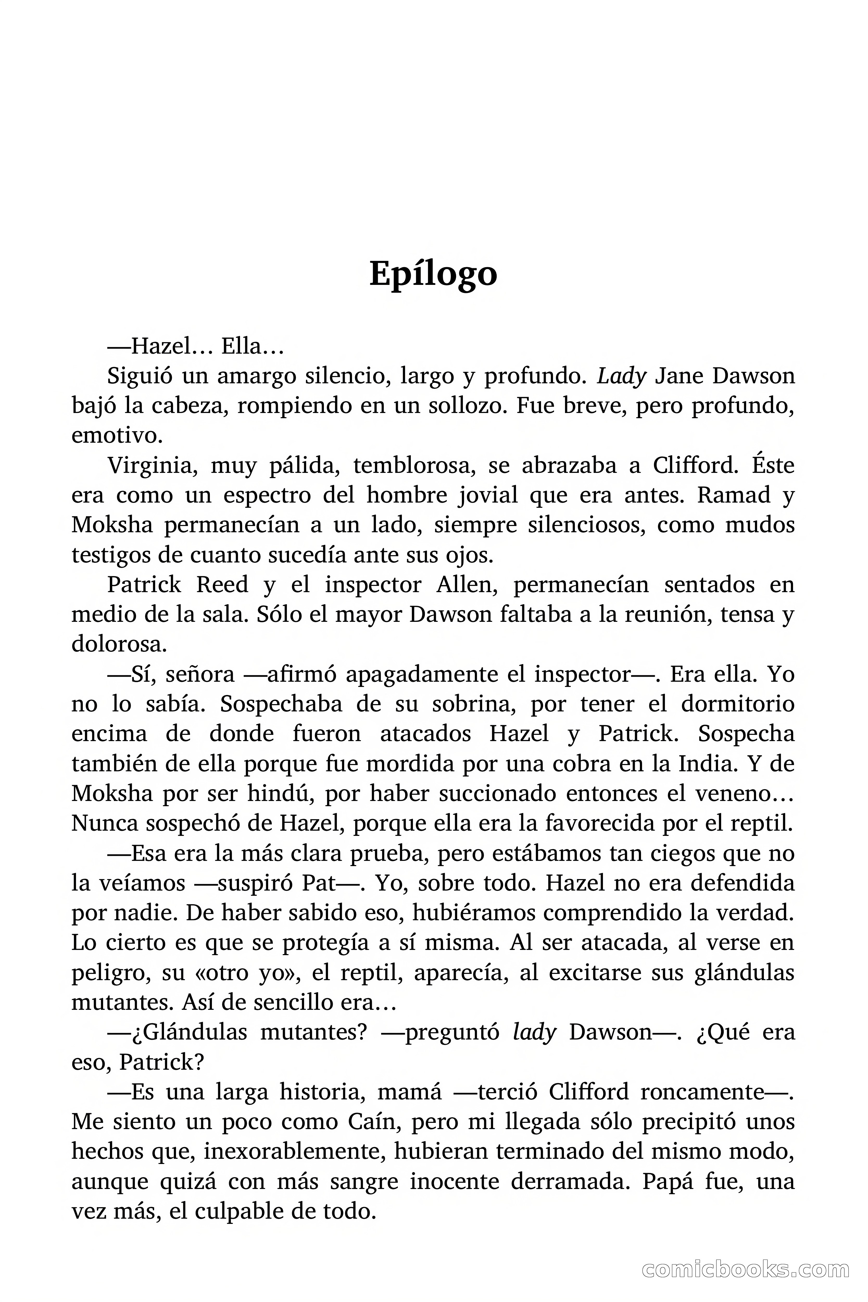La mujer reptil — page 76 of 85