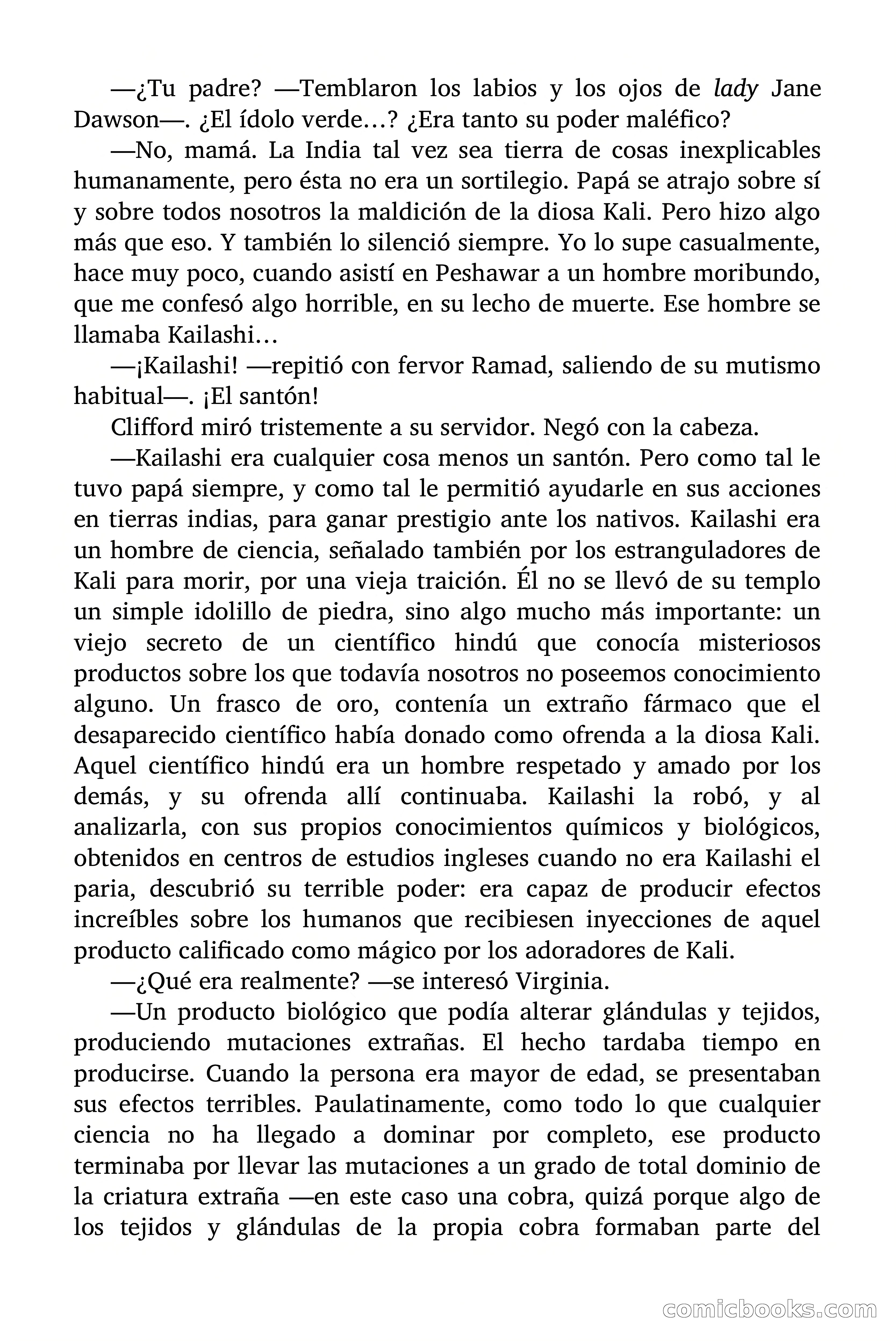 La mujer reptil — page 77 of 85