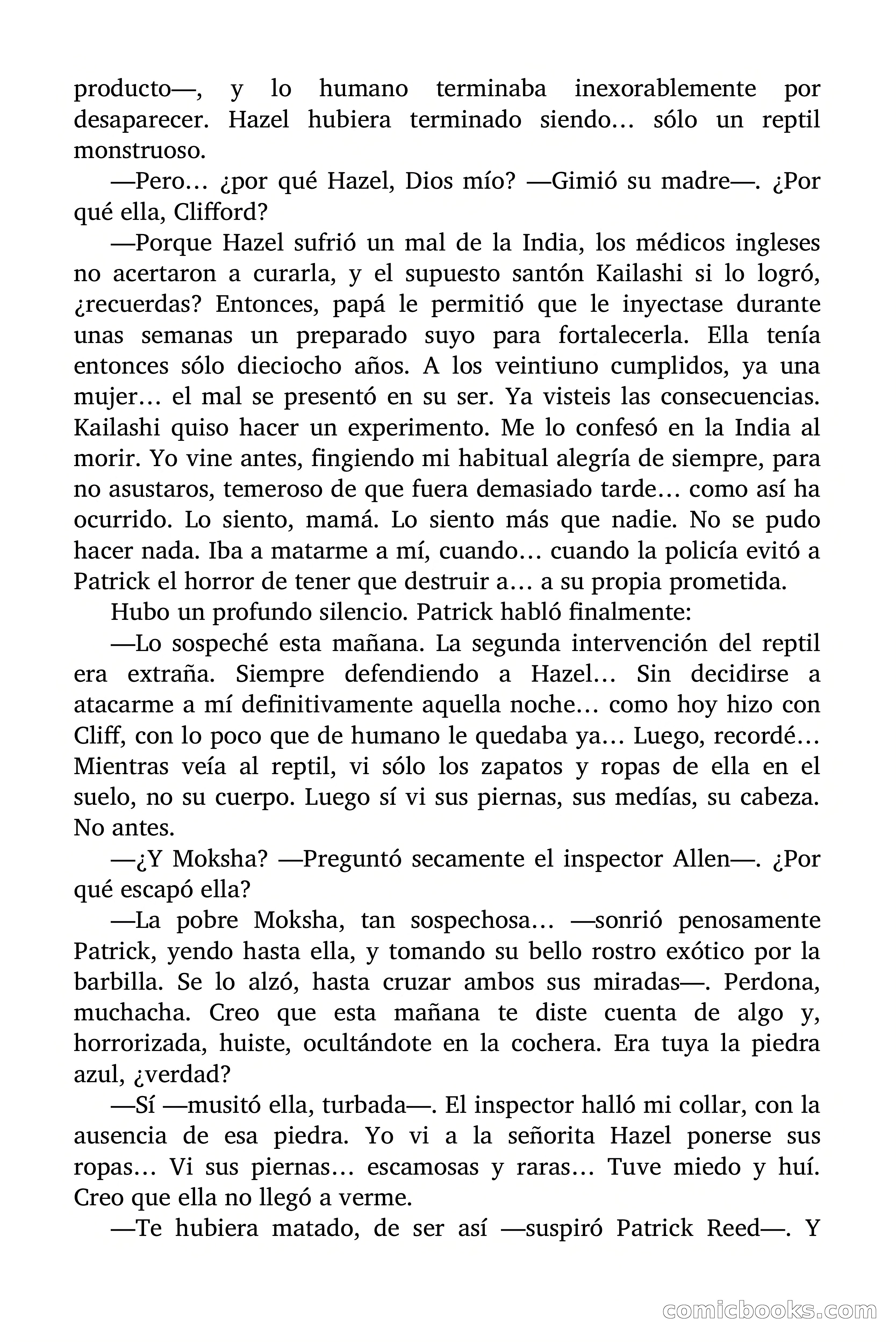 La mujer reptil — page 78 of 85