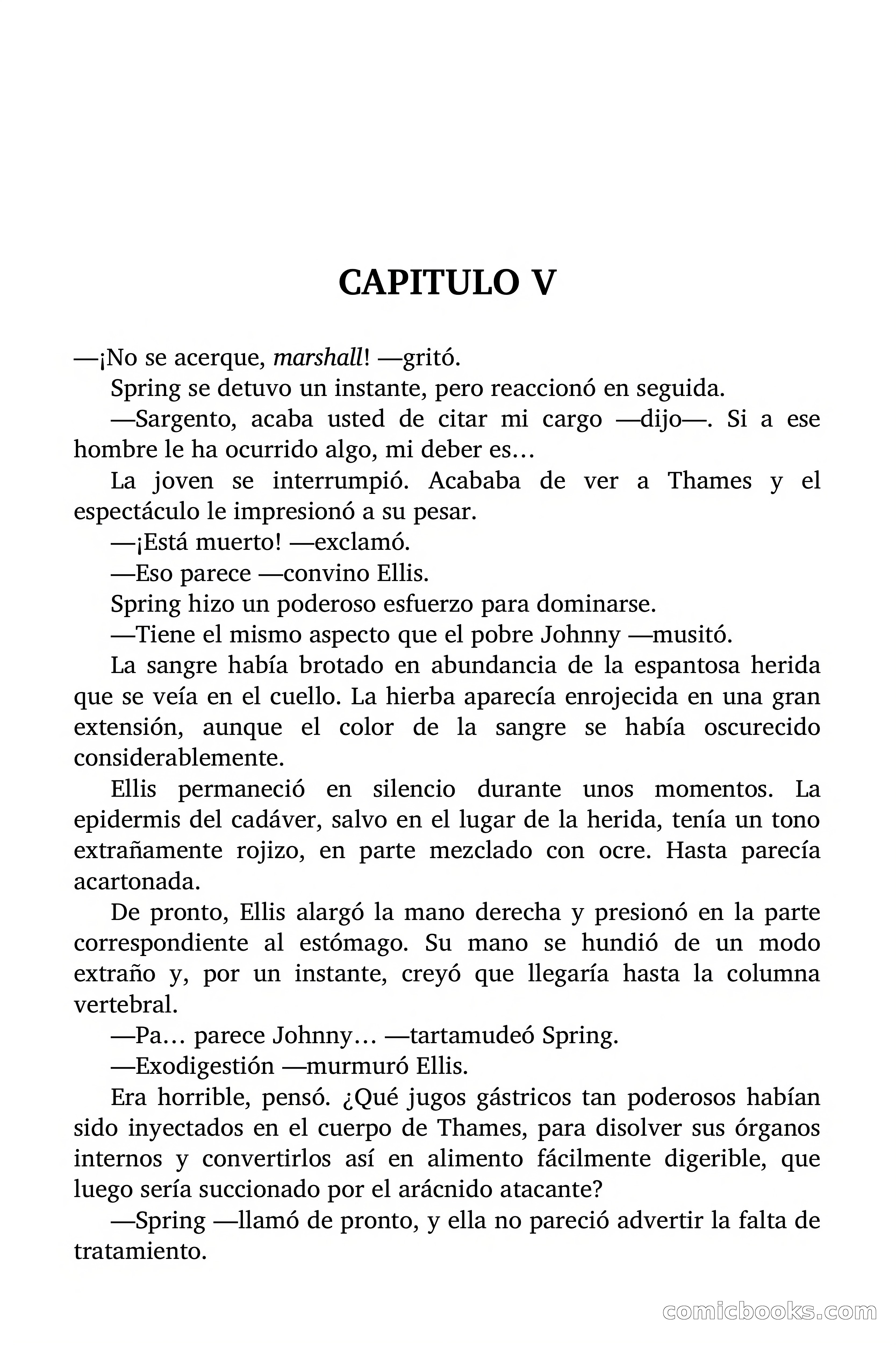 La danza de las arañas — page 29 of 94