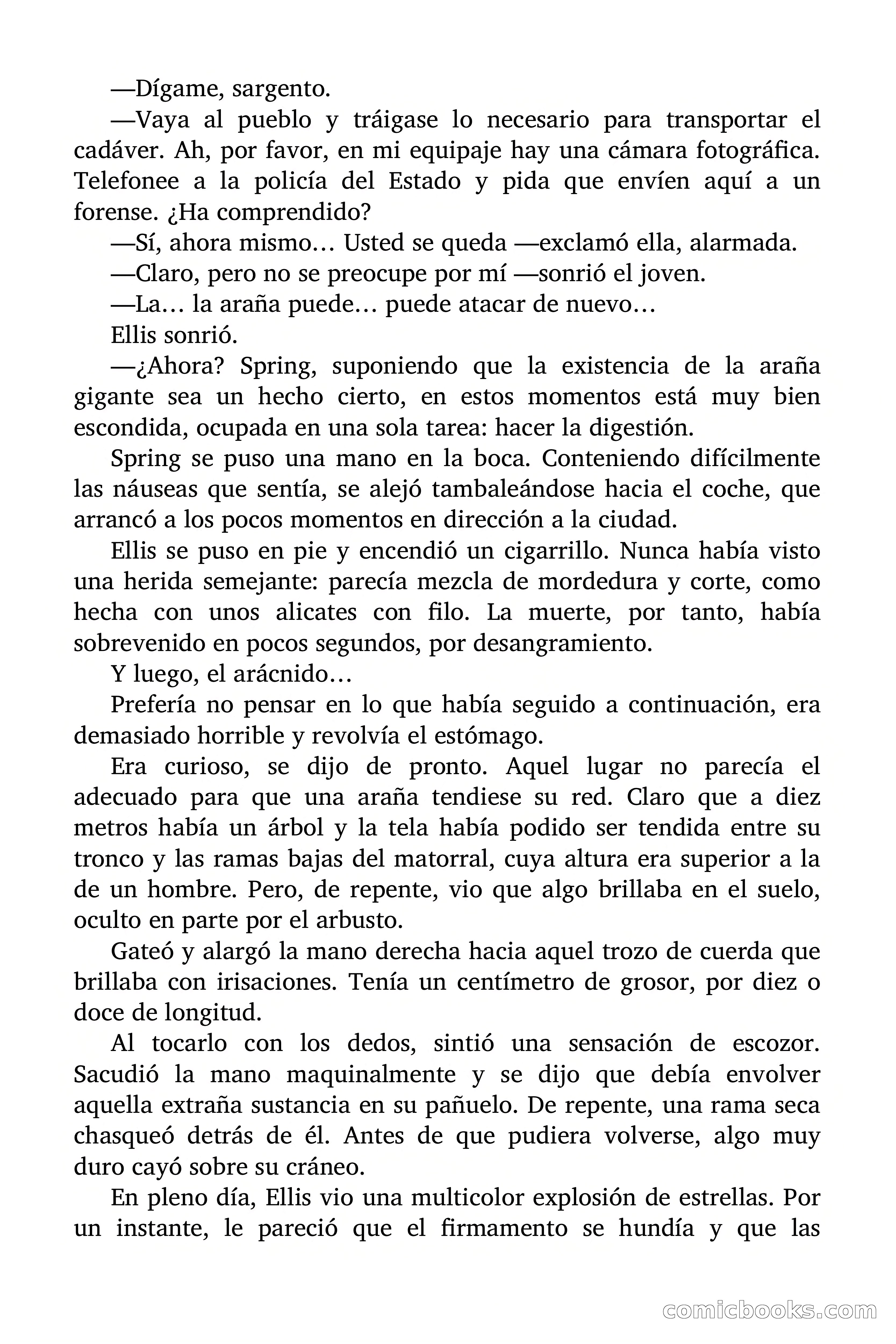 La danza de las arañas — page 30 of 94