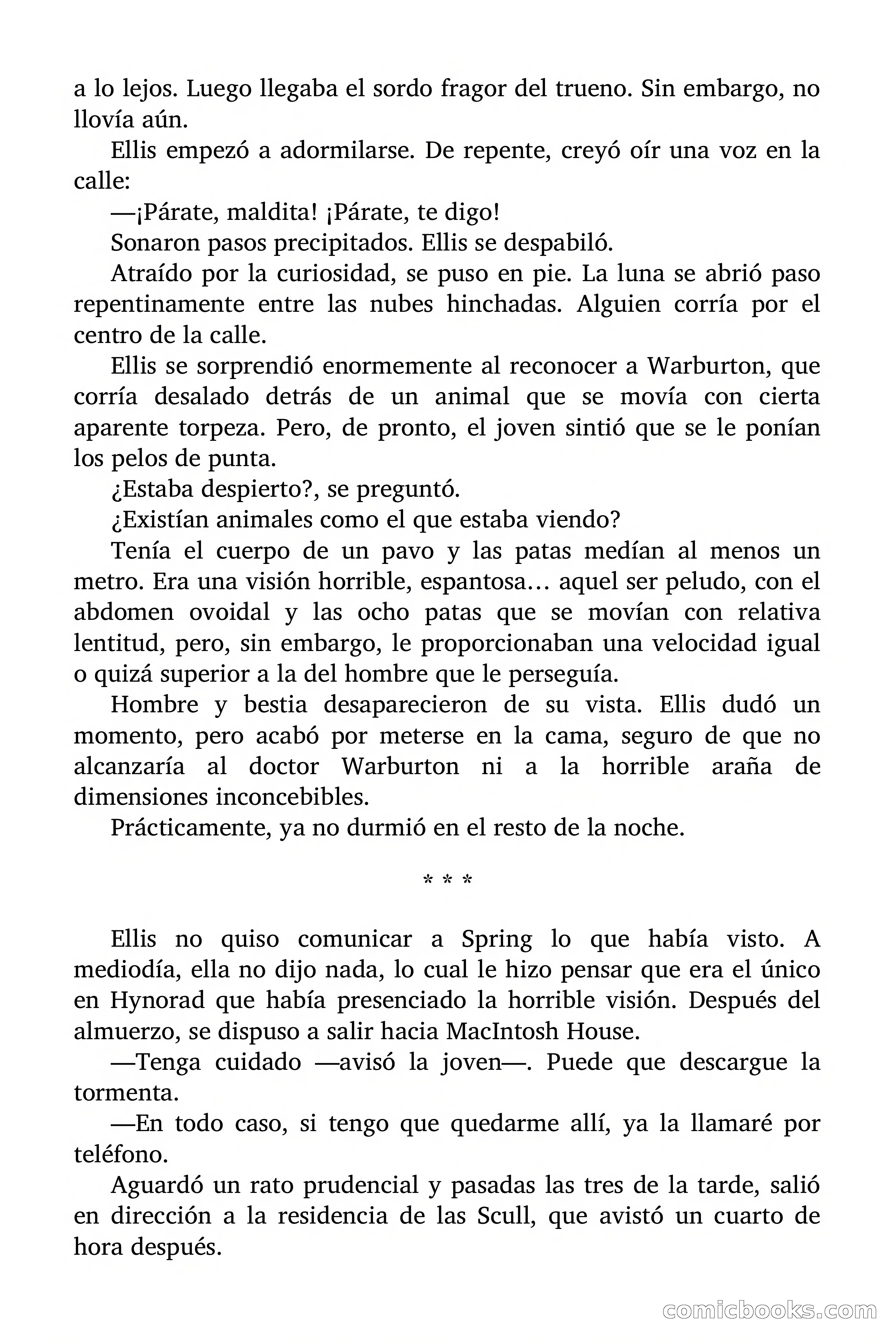 La danza de las arañas — page 38 of 94