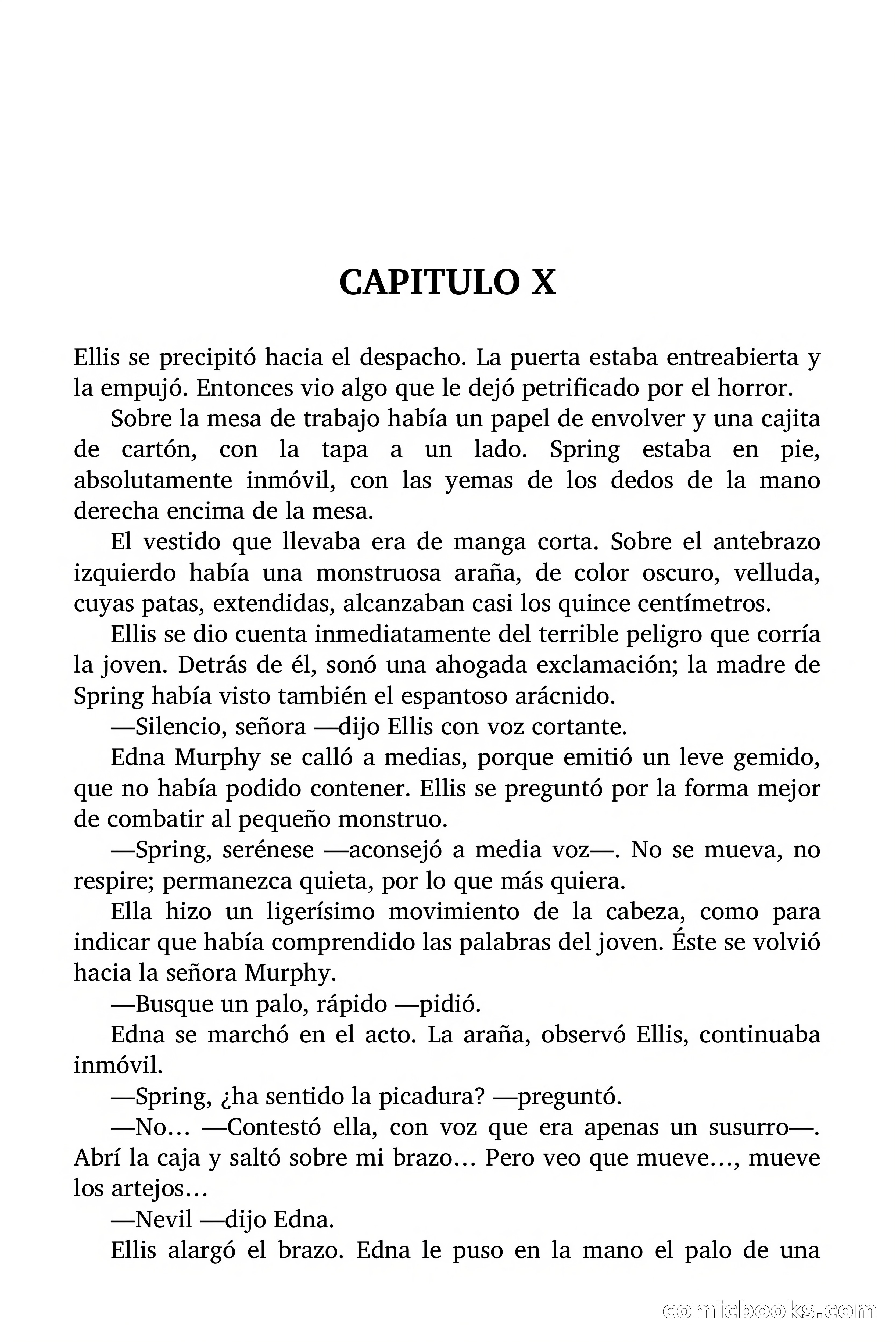 La danza de las arañas — page 61 of 94