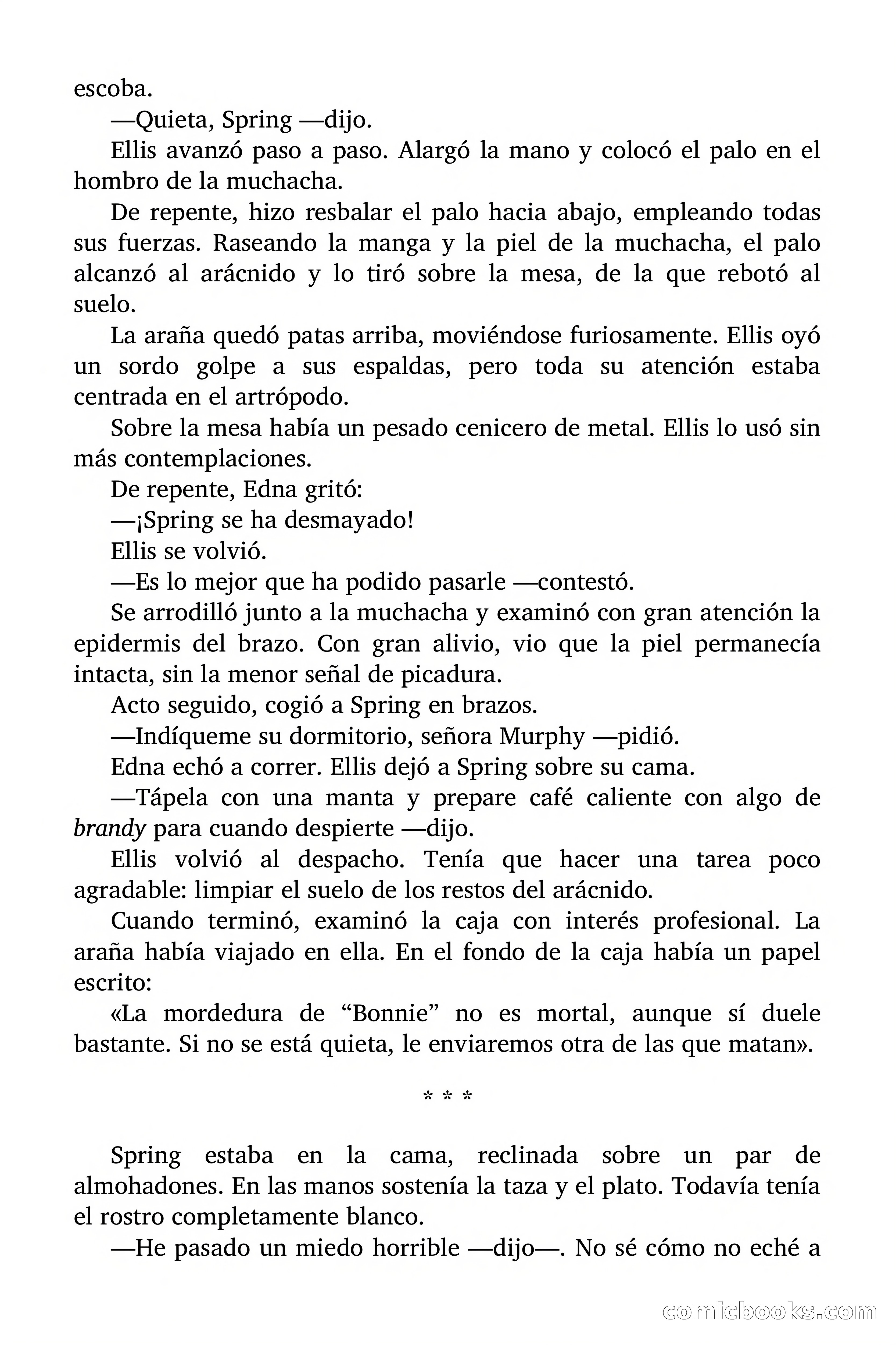 La danza de las arañas — page 62 of 94