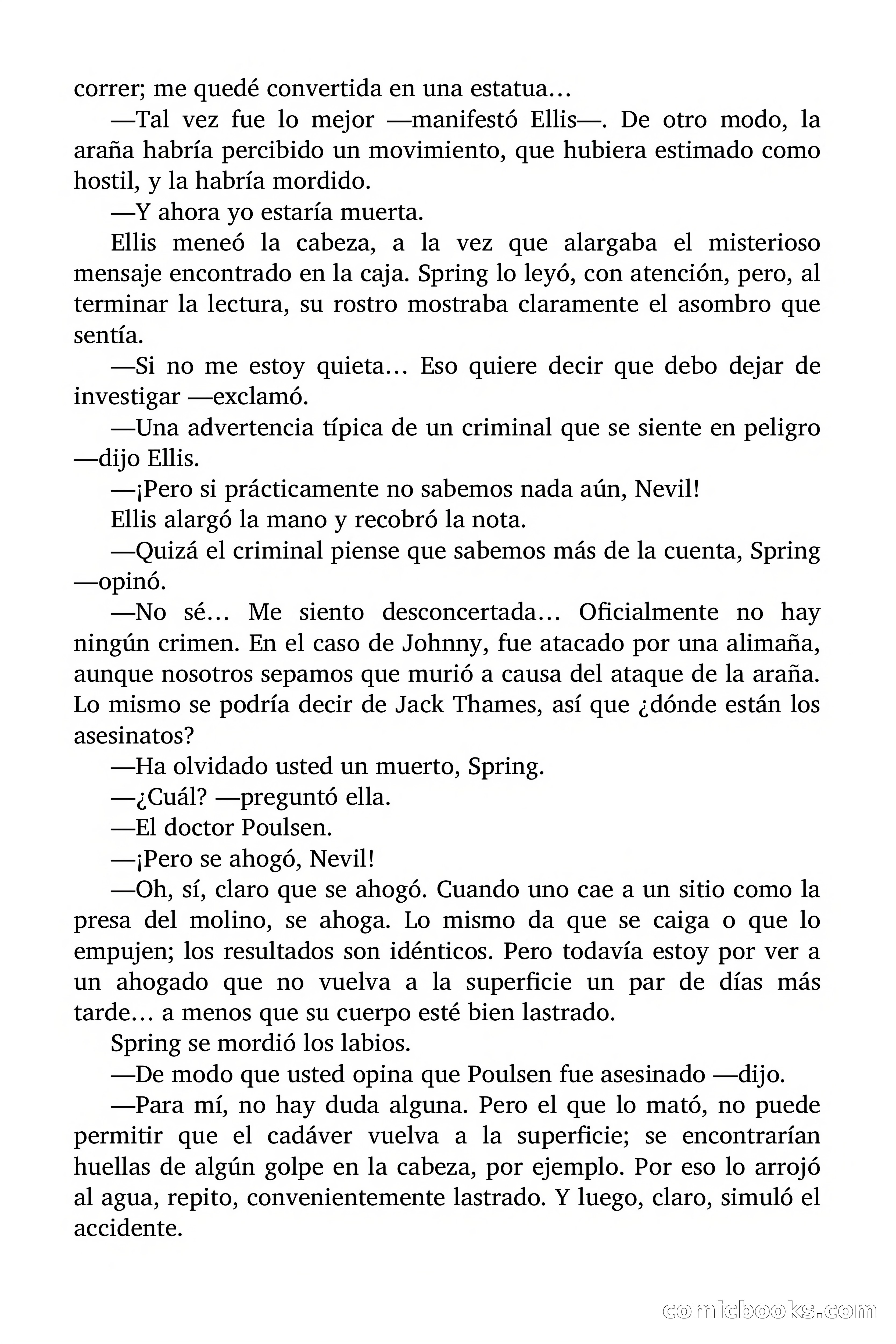 La danza de las arañas — page 63 of 94