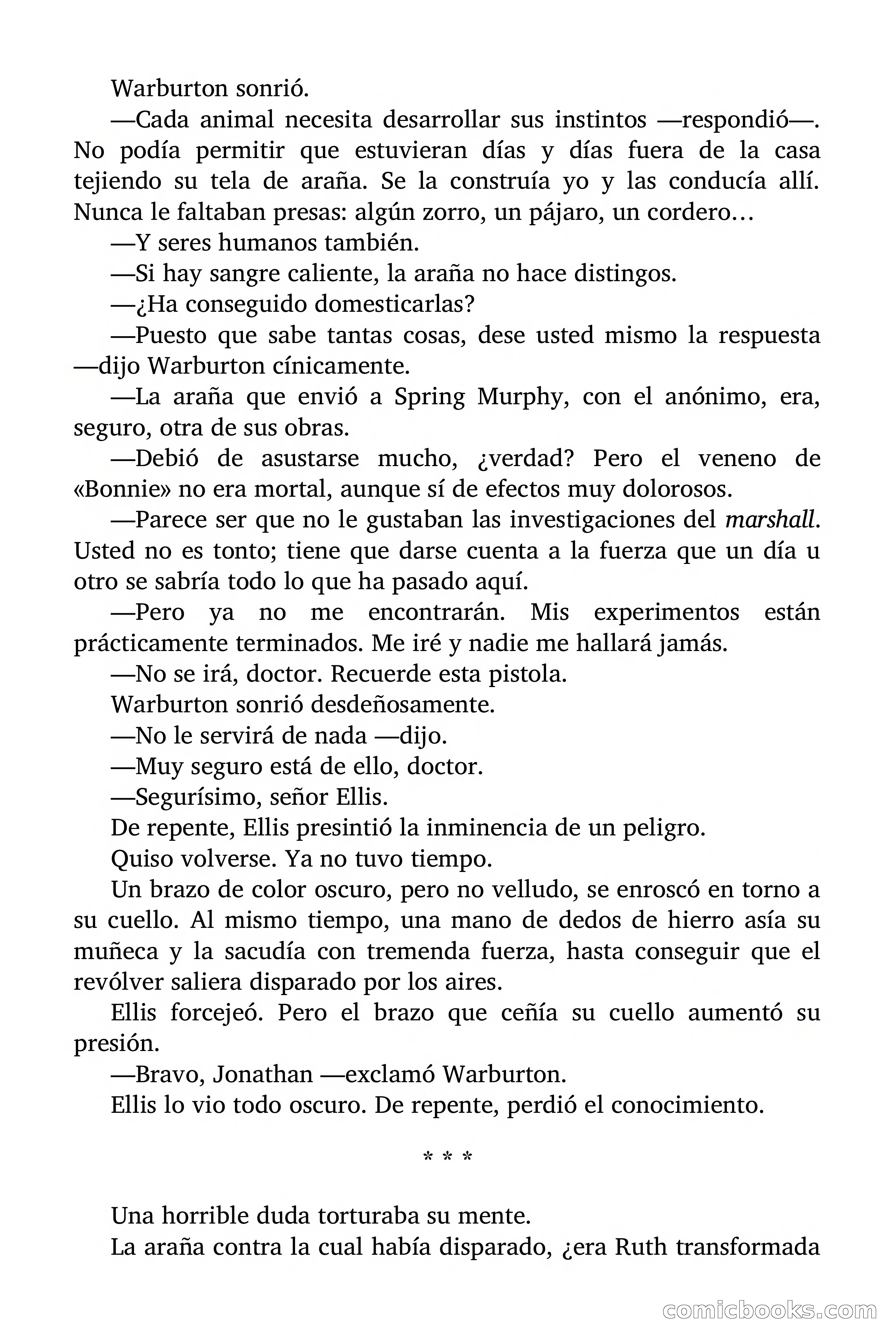 La danza de las arañas — page 83 of 94