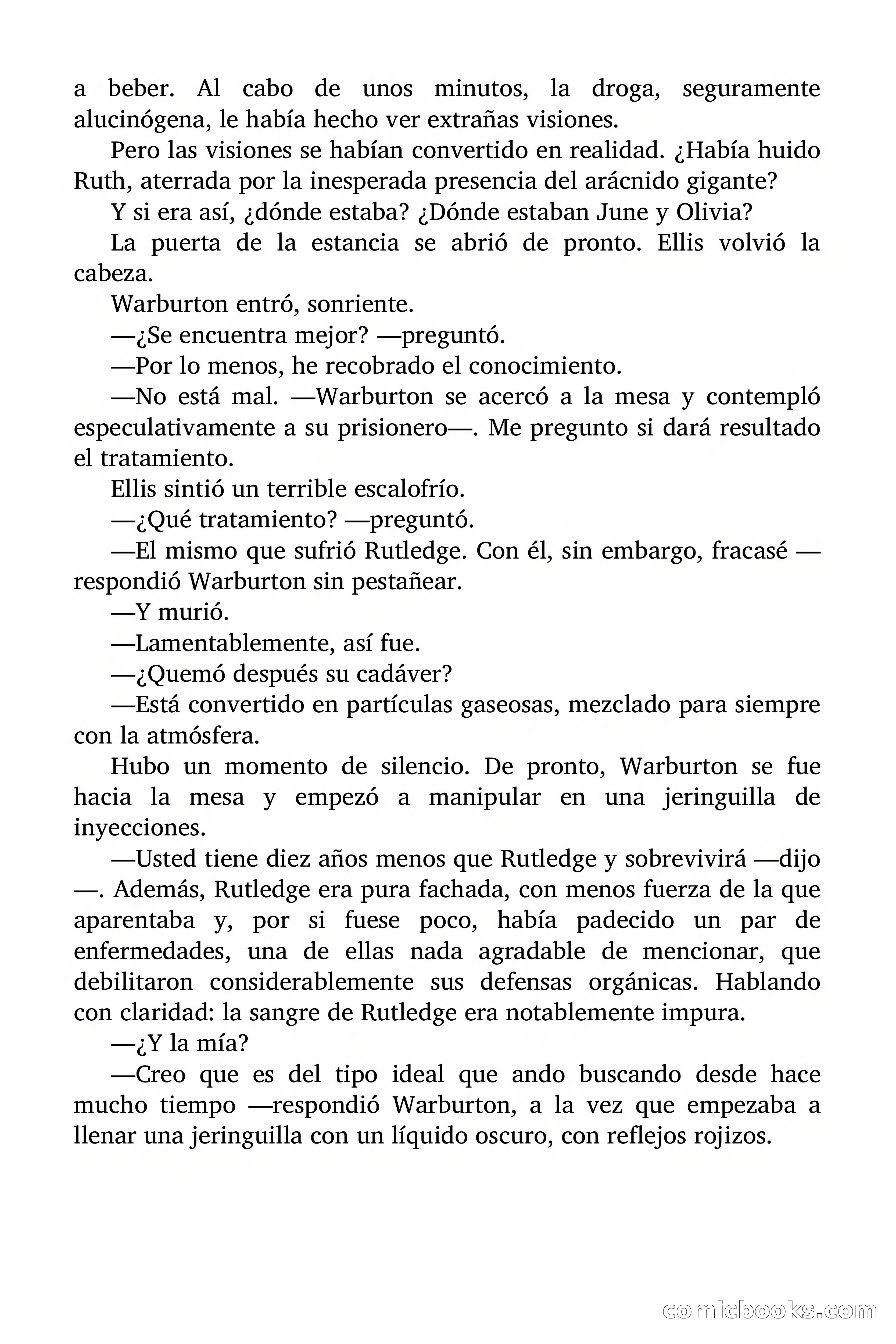 La danza de las arañas — page 85 of 94