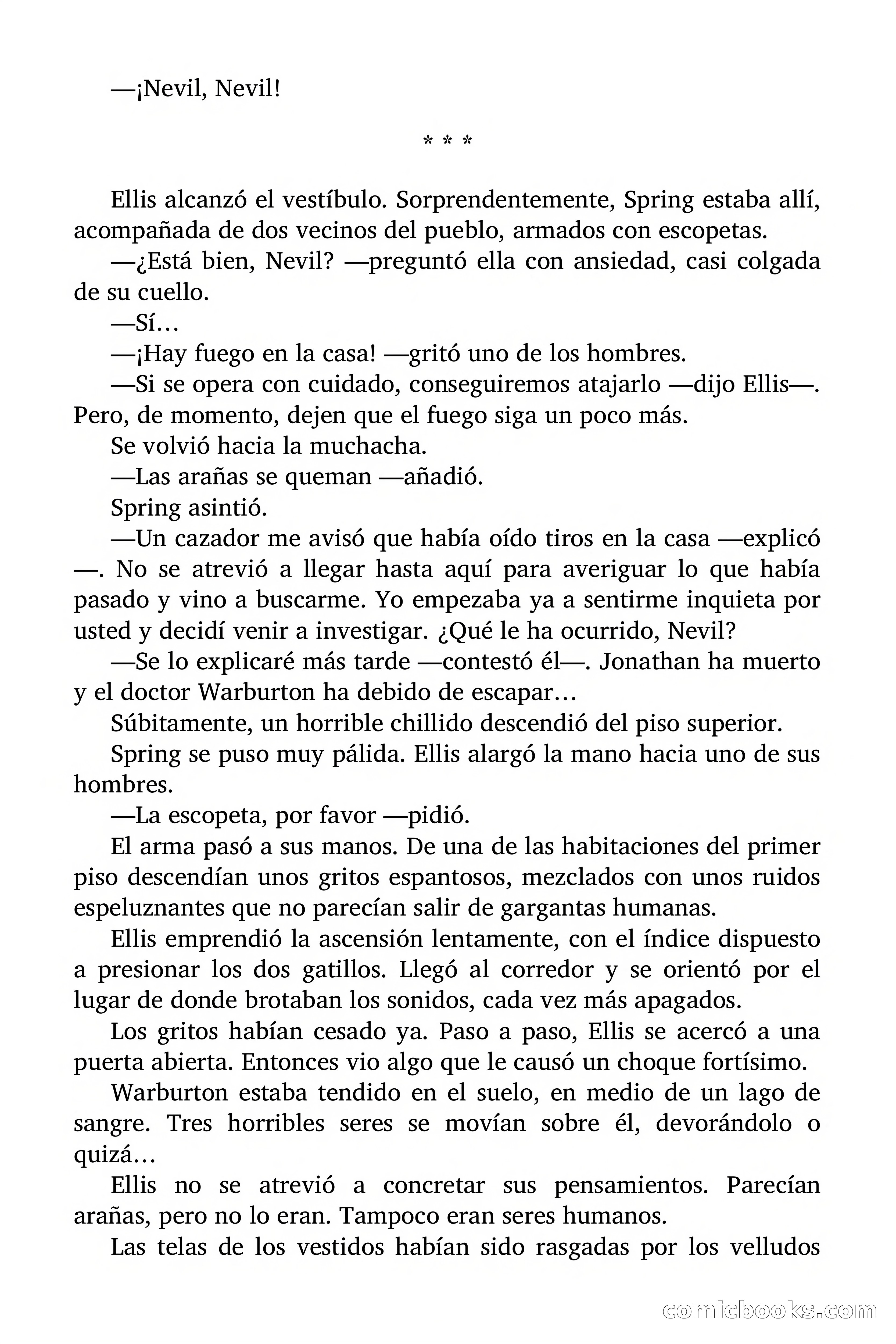 La danza de las arañas — page 90 of 94