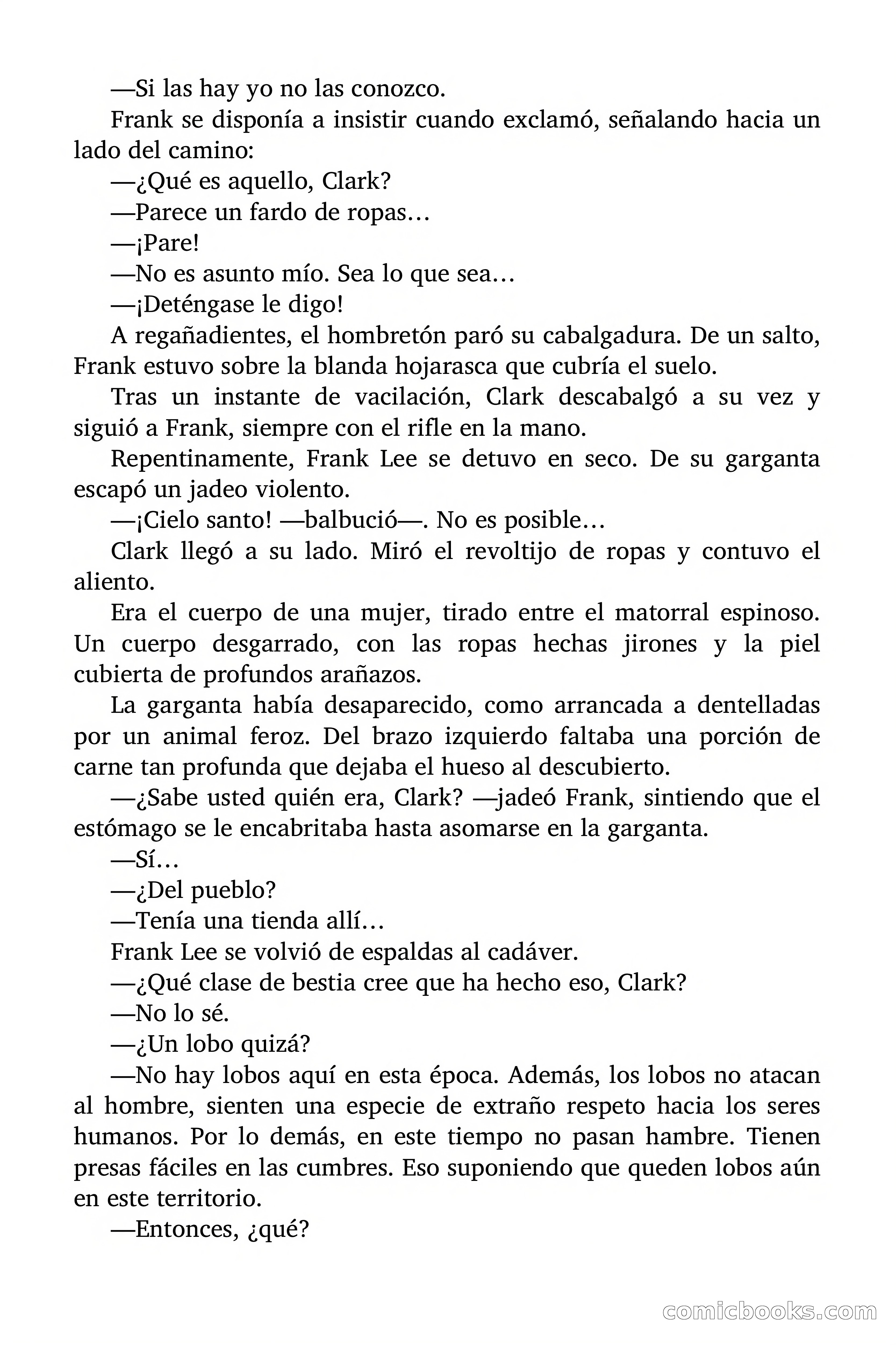 Selección Terror: El jardín del Diablo — page 14 of 74