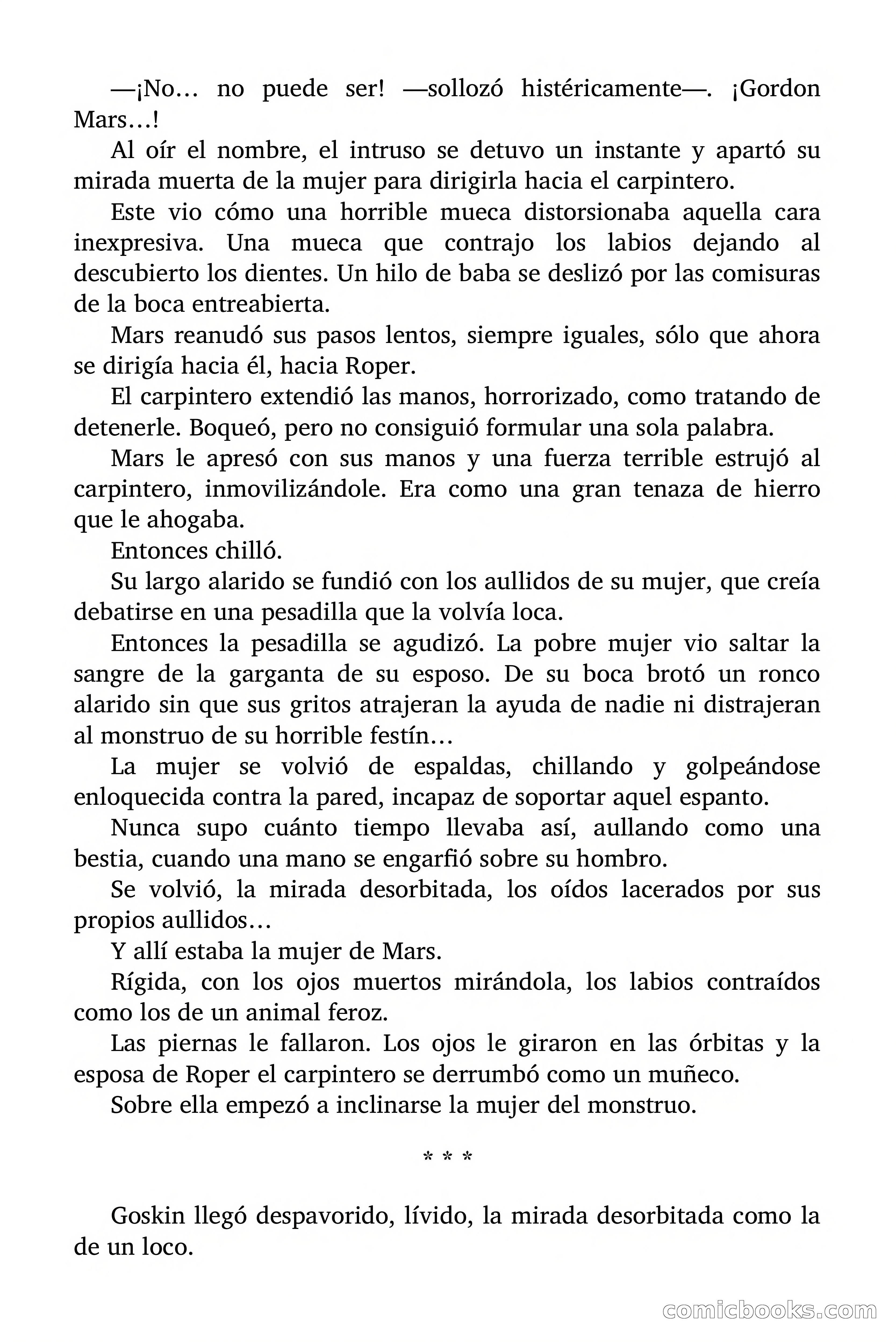 Selección Terror: El jardín del Diablo — page 60 of 74