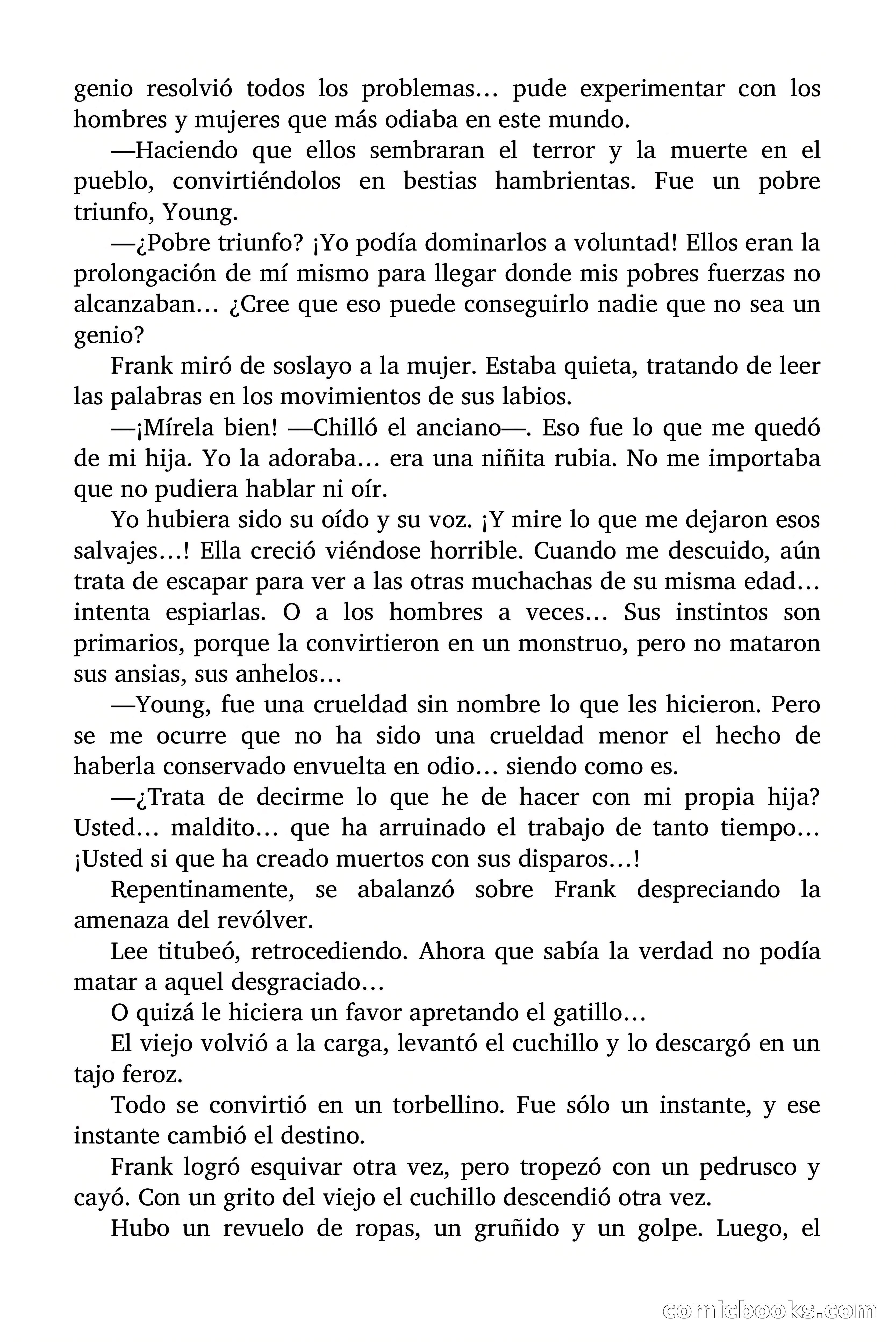 Selección Terror: El jardín del Diablo — page 71 of 74