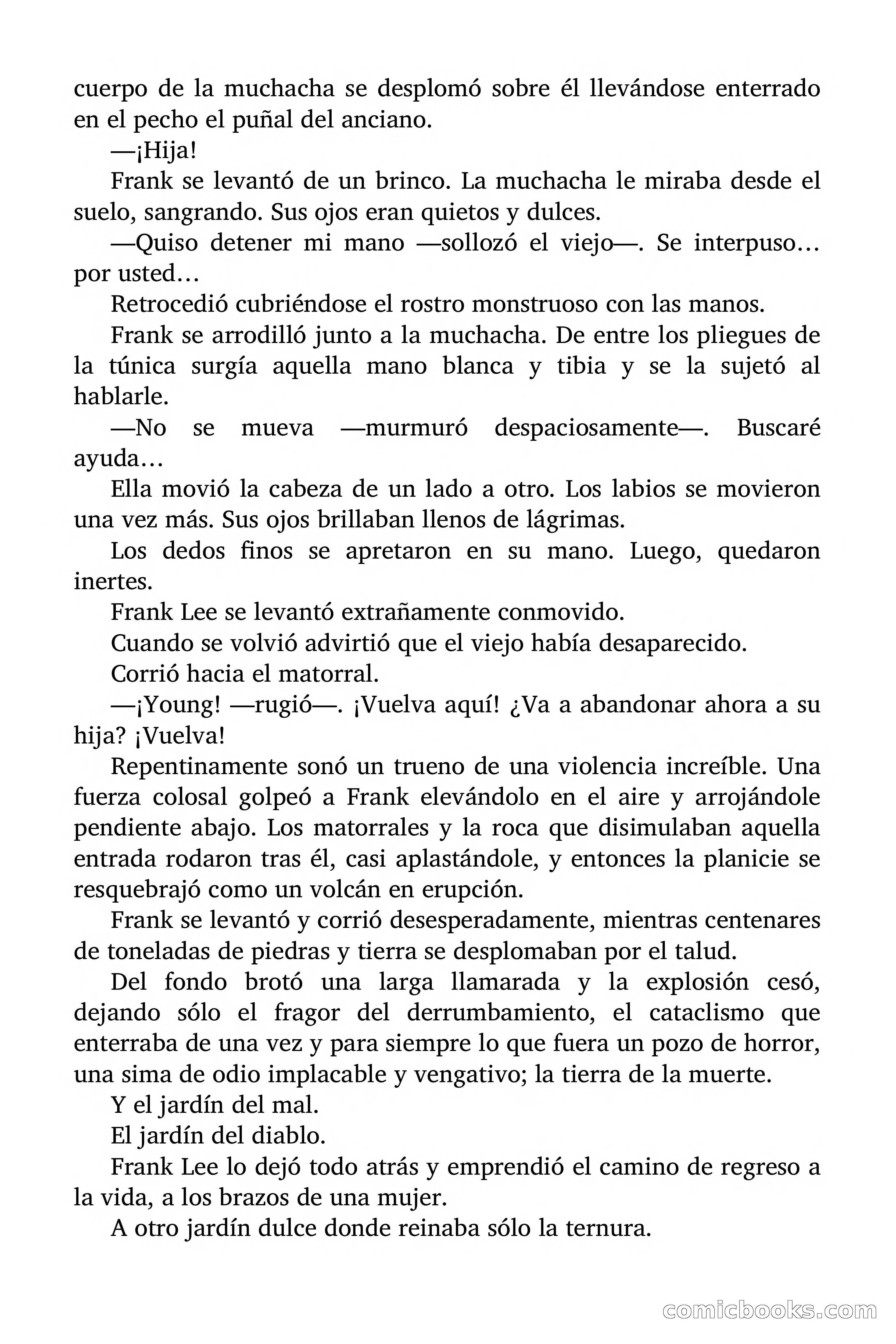 Selección Terror: El jardín del Diablo — page 72 of 74