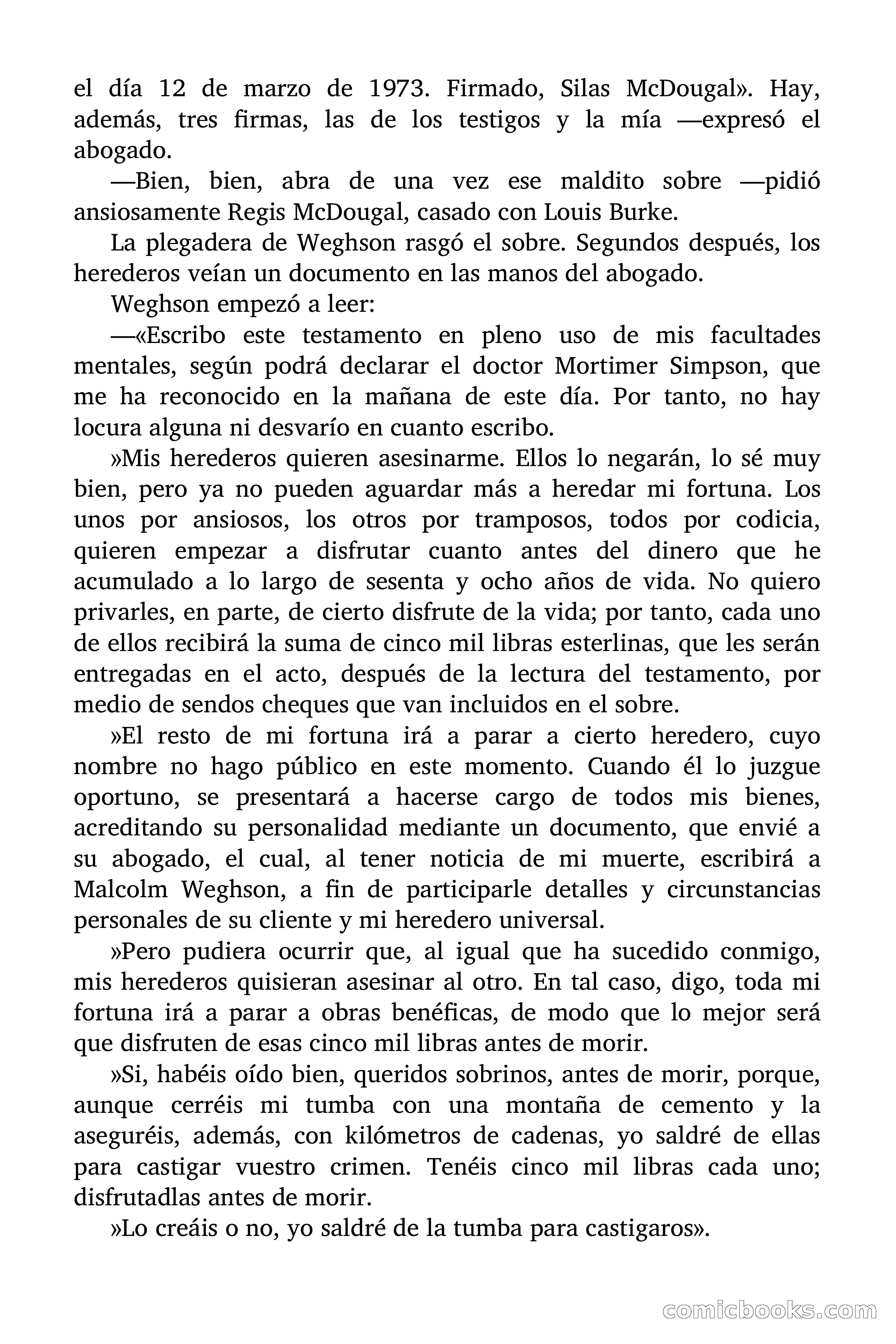 Cinco viudas negras — page 8 of 89