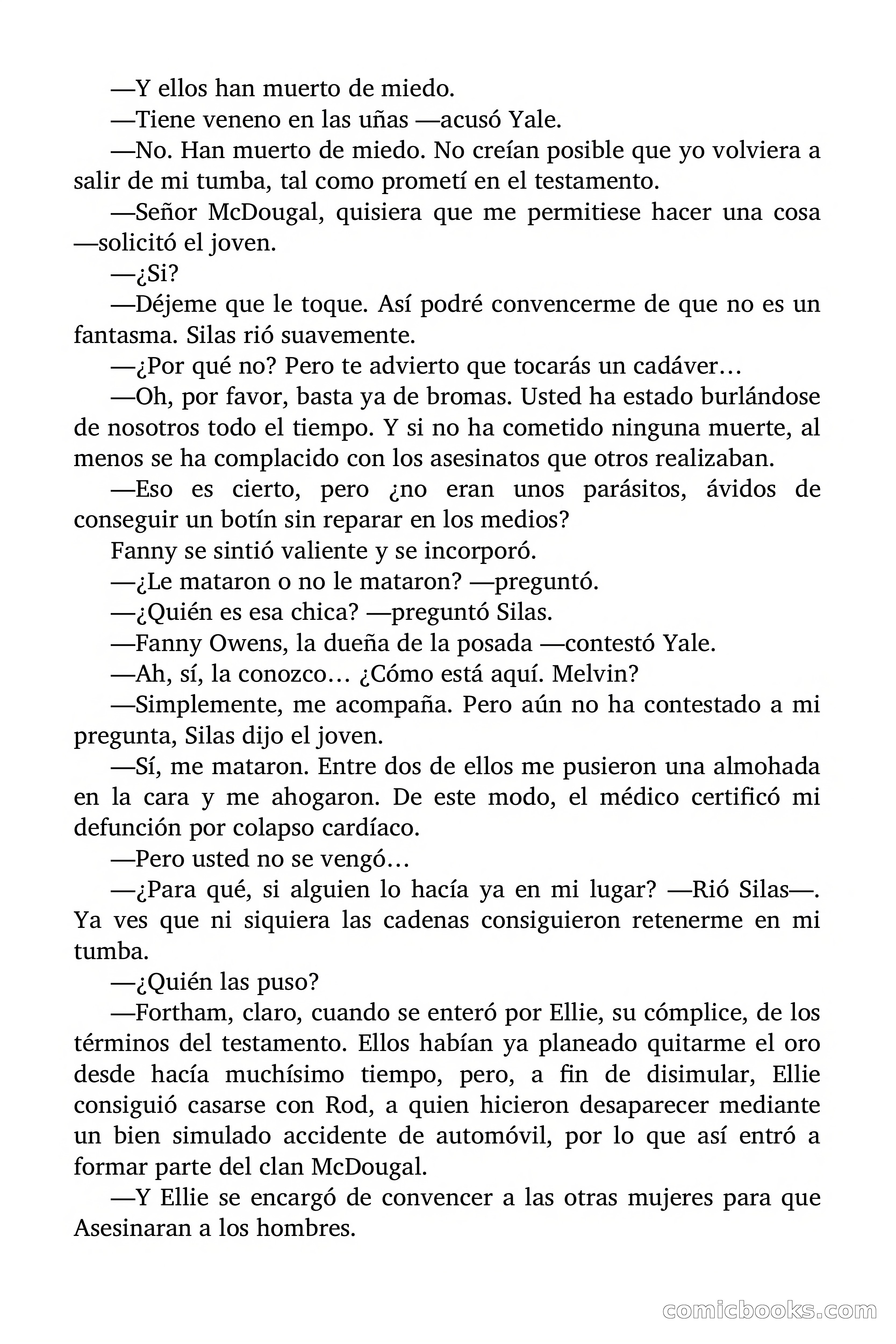 Cinco viudas negras — page 84 of 89
