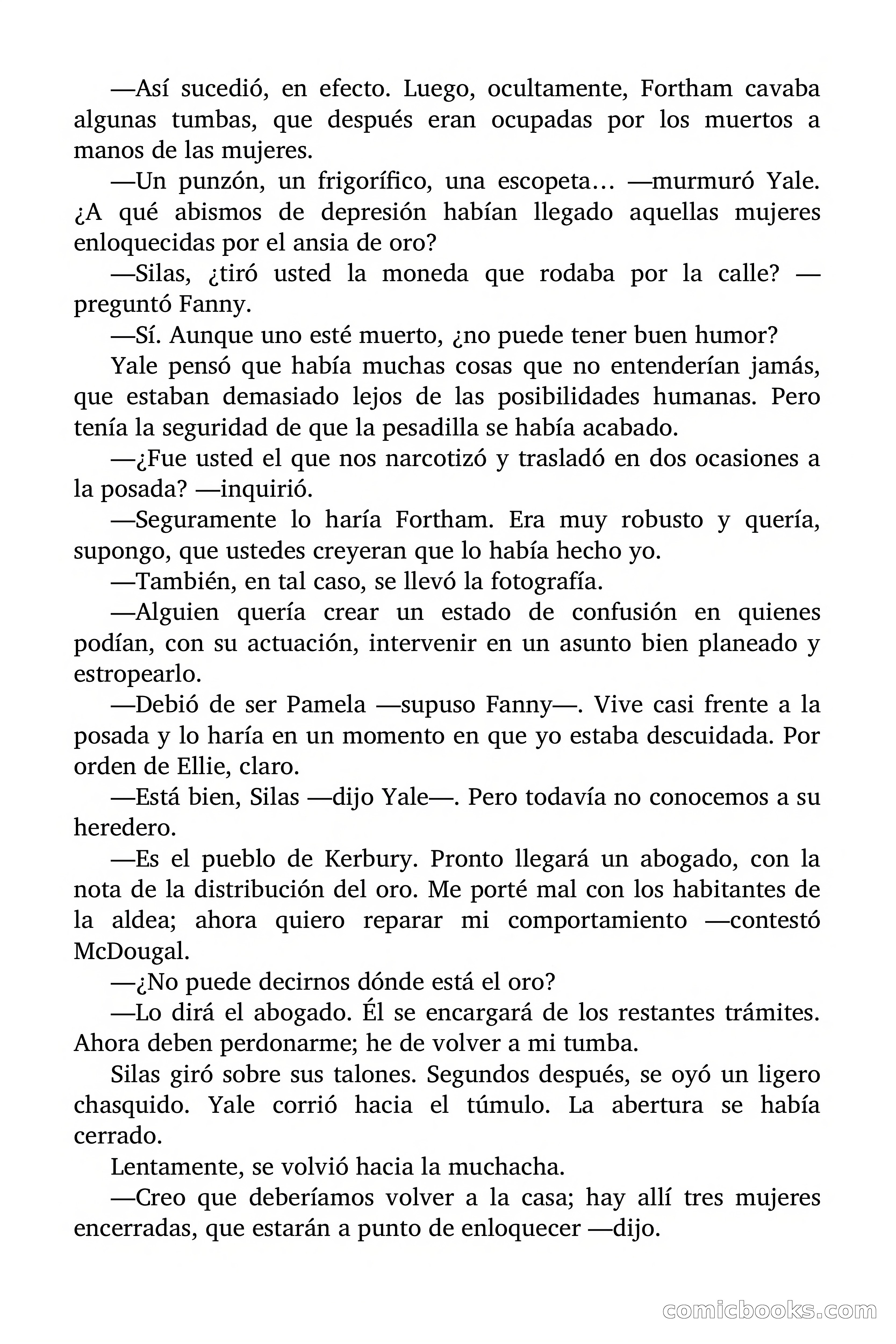 Cinco viudas negras — page 85 of 89