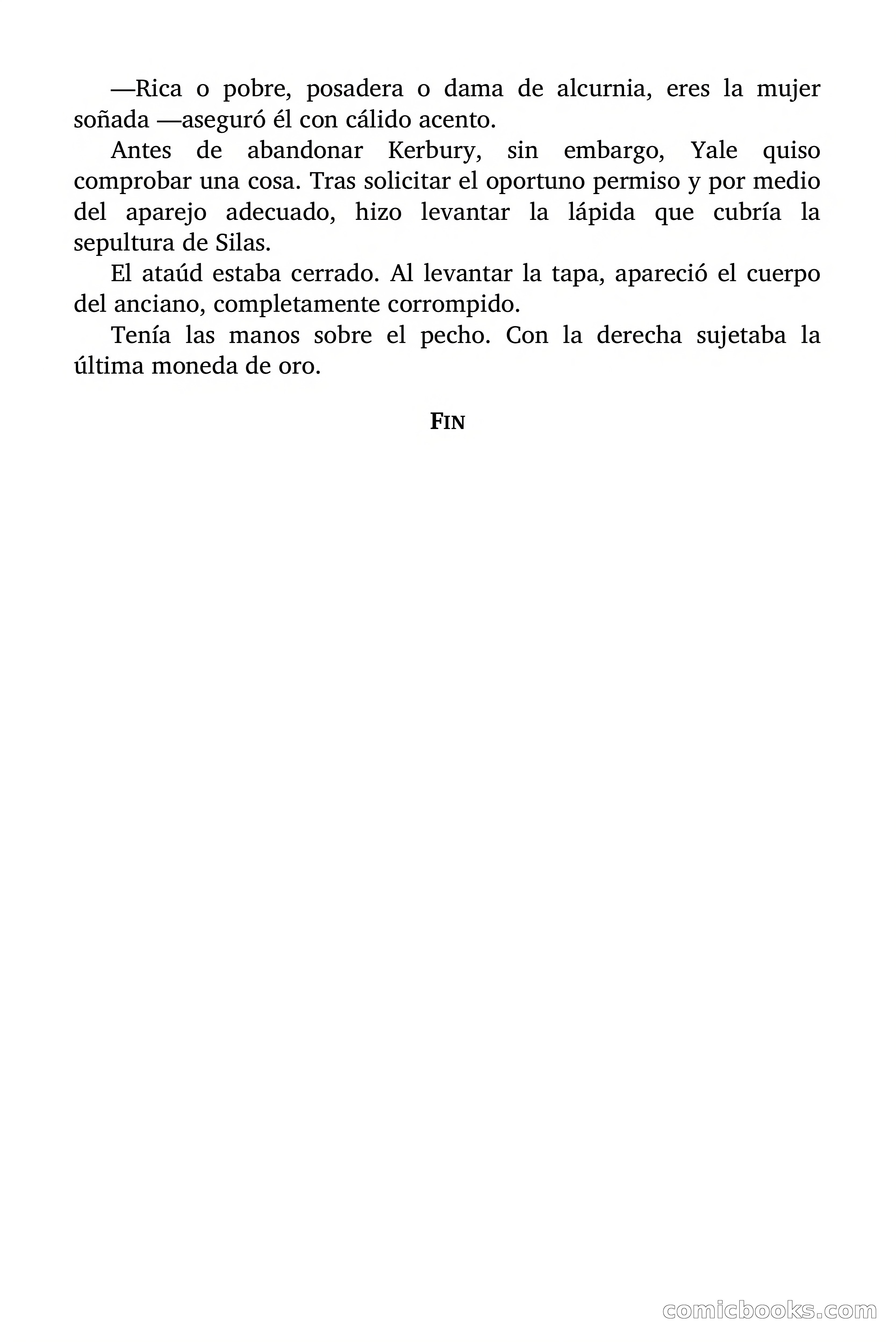 Cinco viudas negras — page 87 of 89