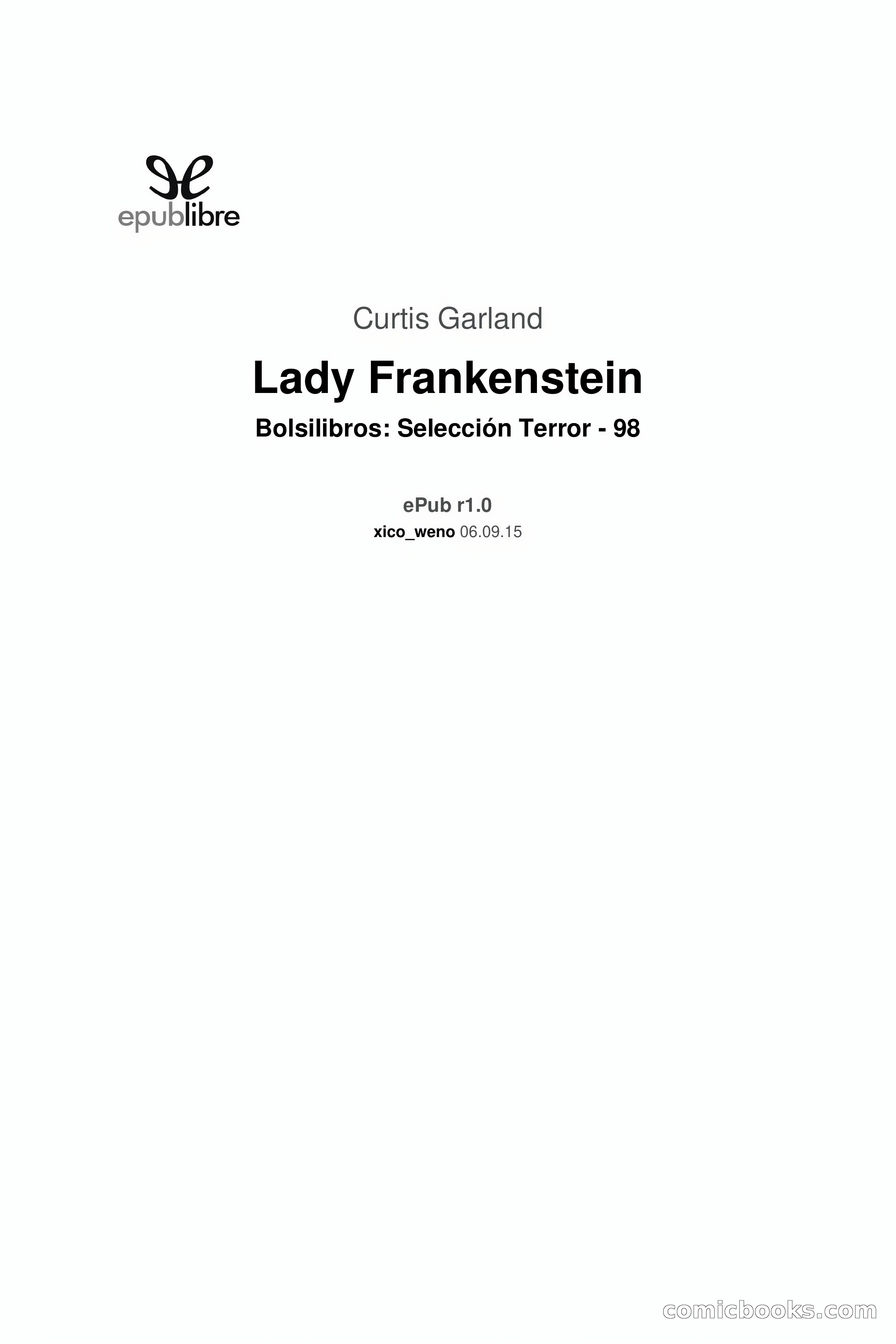 Lady Frankenstein — page 3 of 78