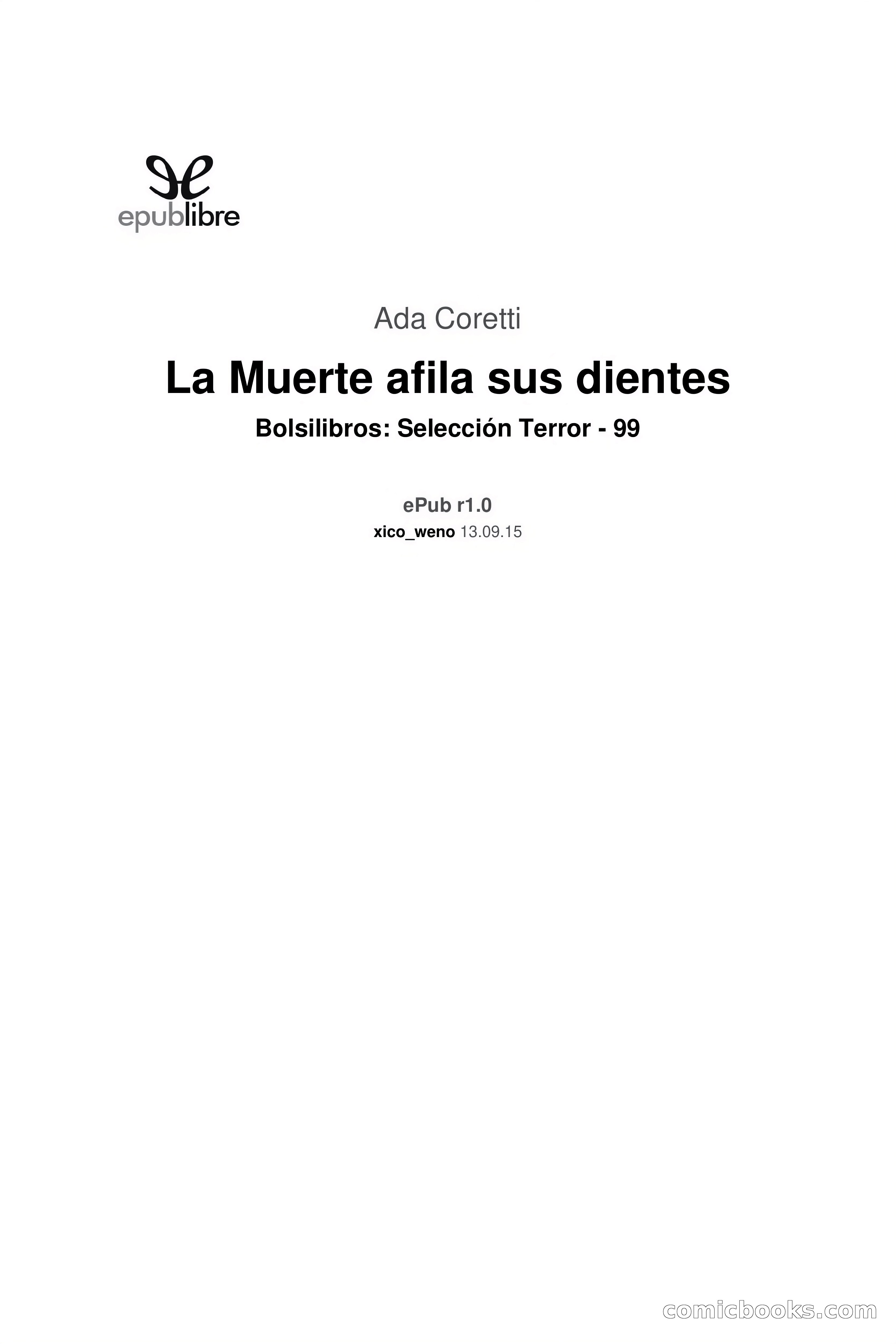 La Muerte afila sus dientes — page 3 of 72