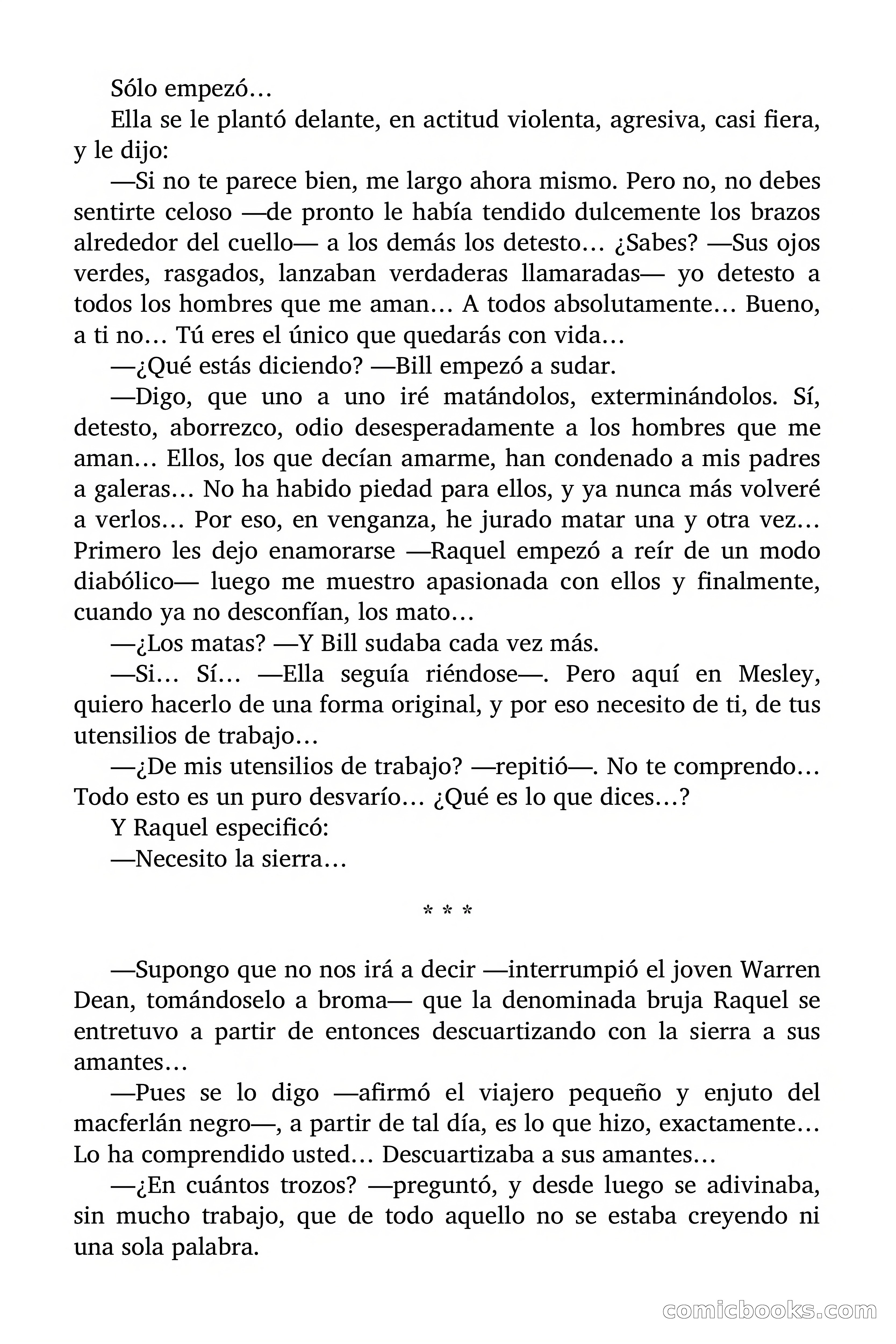 La Muerte afila sus dientes — page 9 of 72