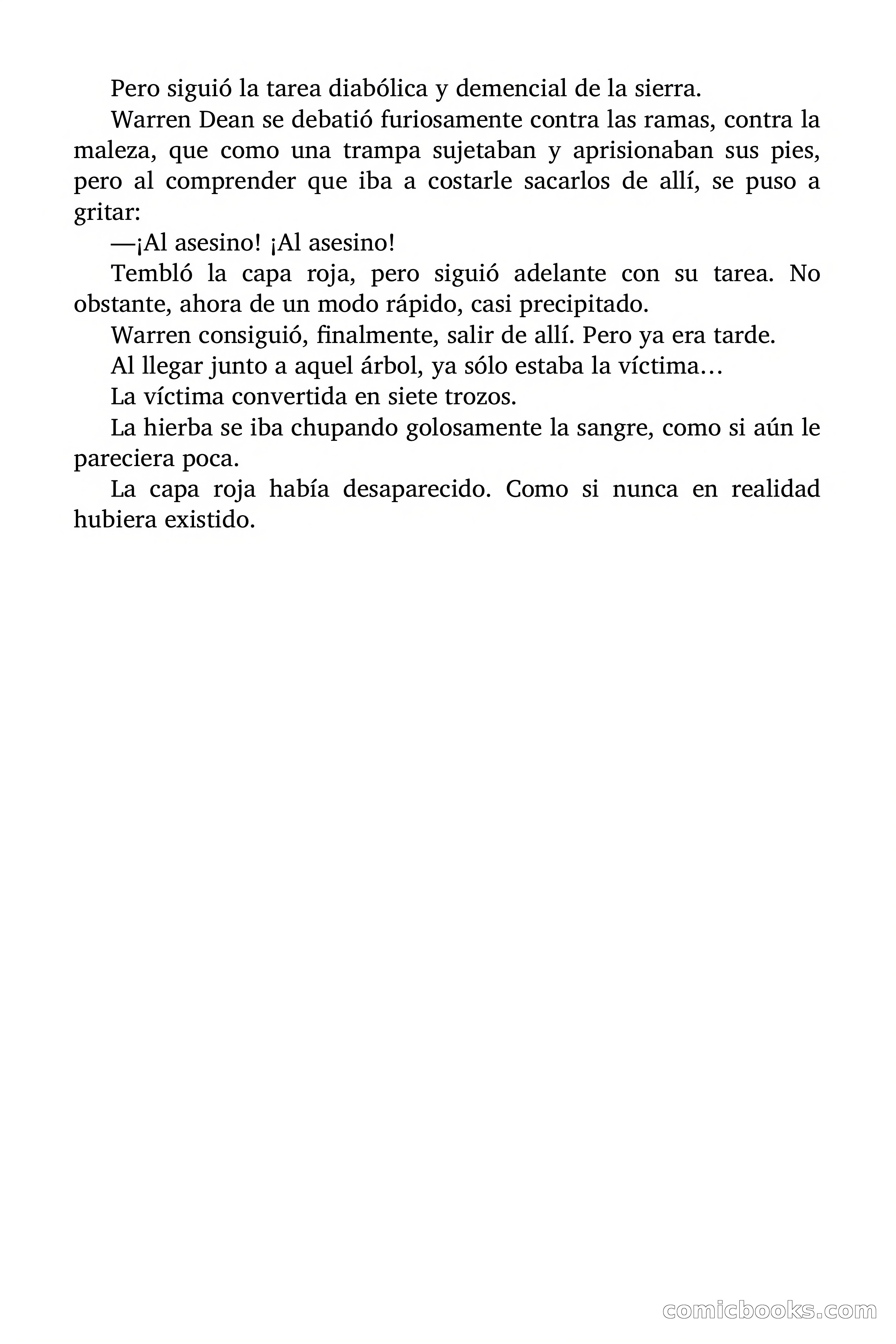 La Muerte afila sus dientes — page 29 of 72