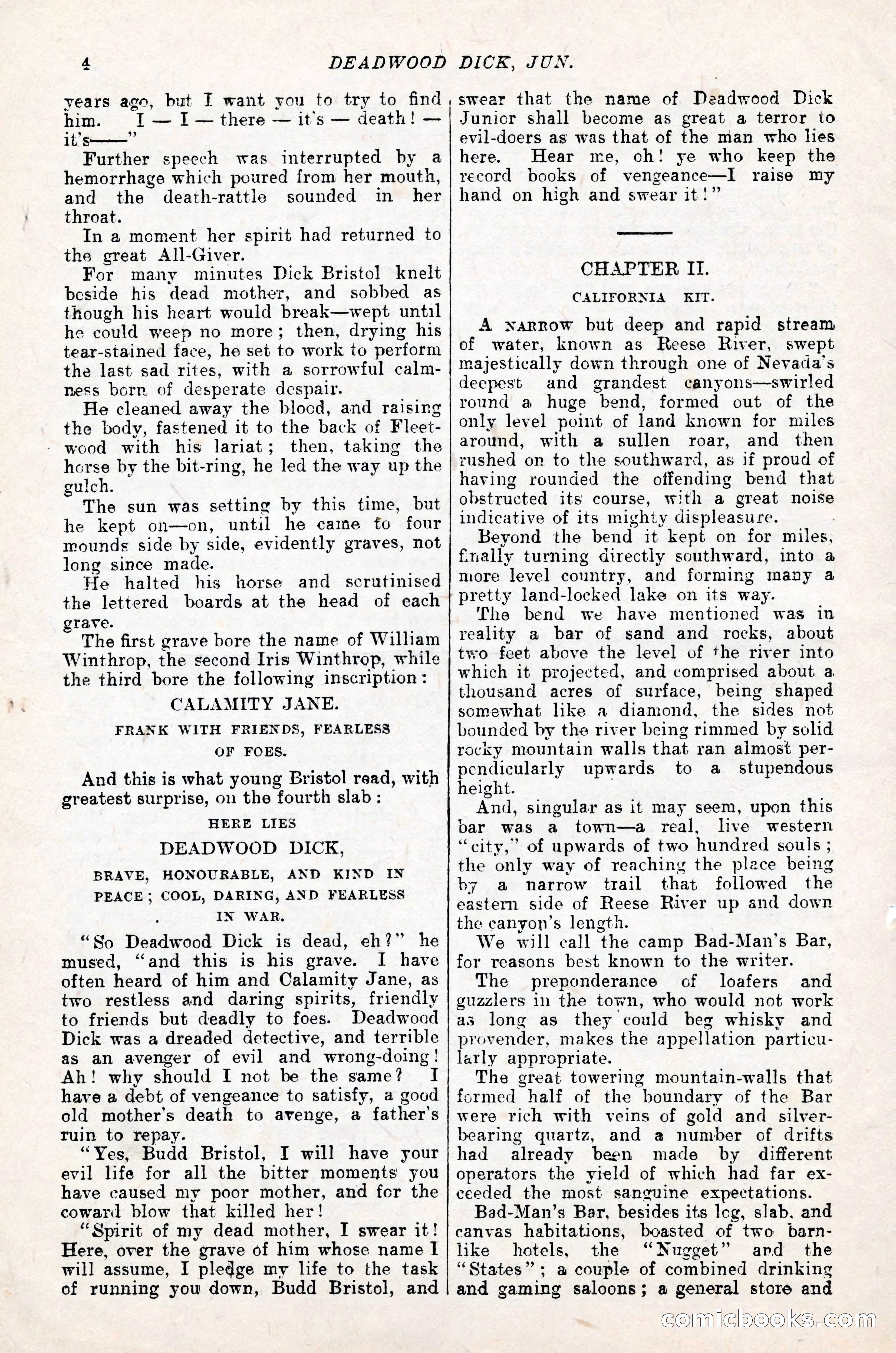 Deadwood Dick, Jung; or, The Sign of the Crimson Crescent — page 6 of 36