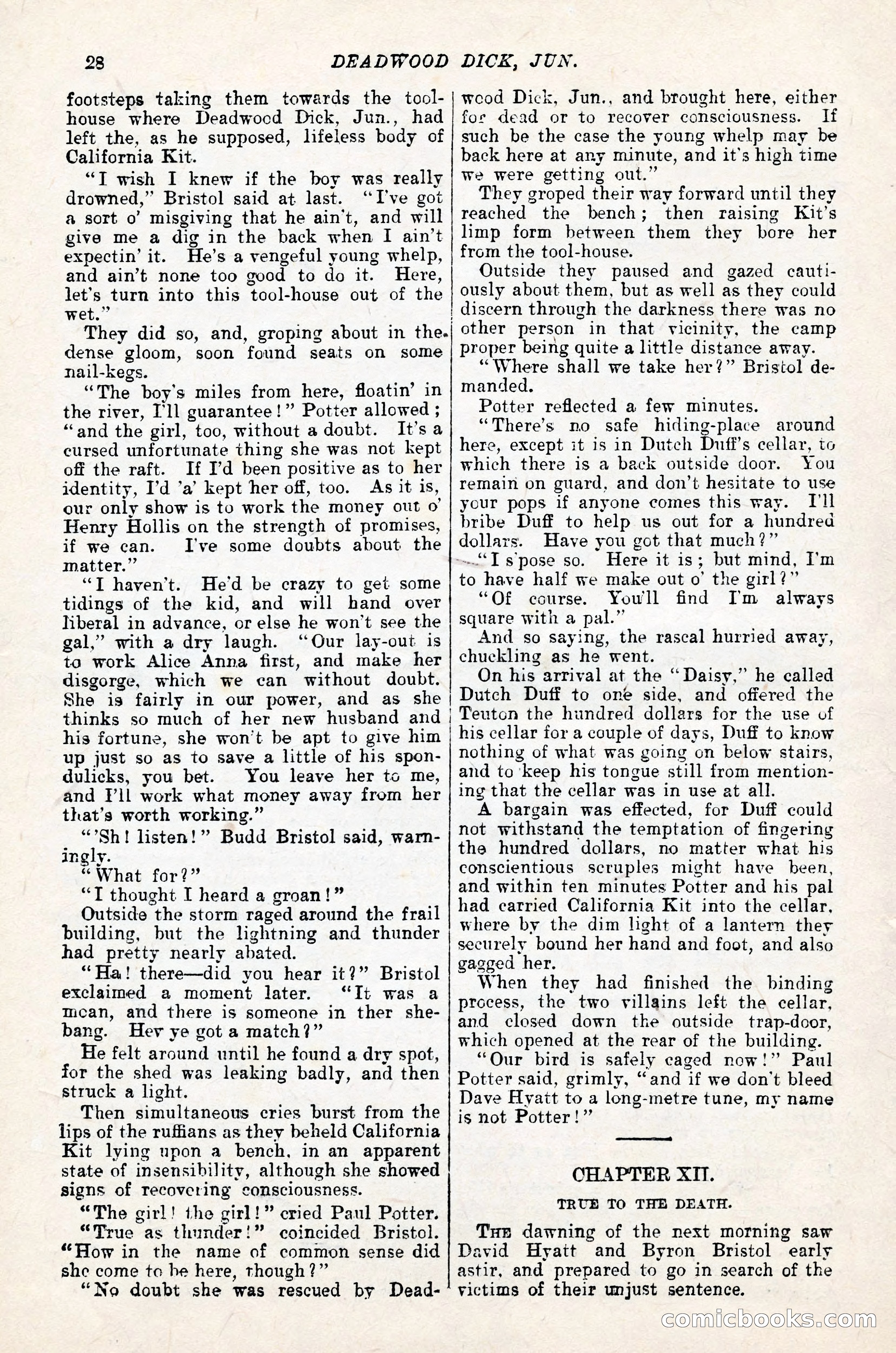 Deadwood Dick, Jung; or, The Sign of the Crimson Crescent — page 30 of 36