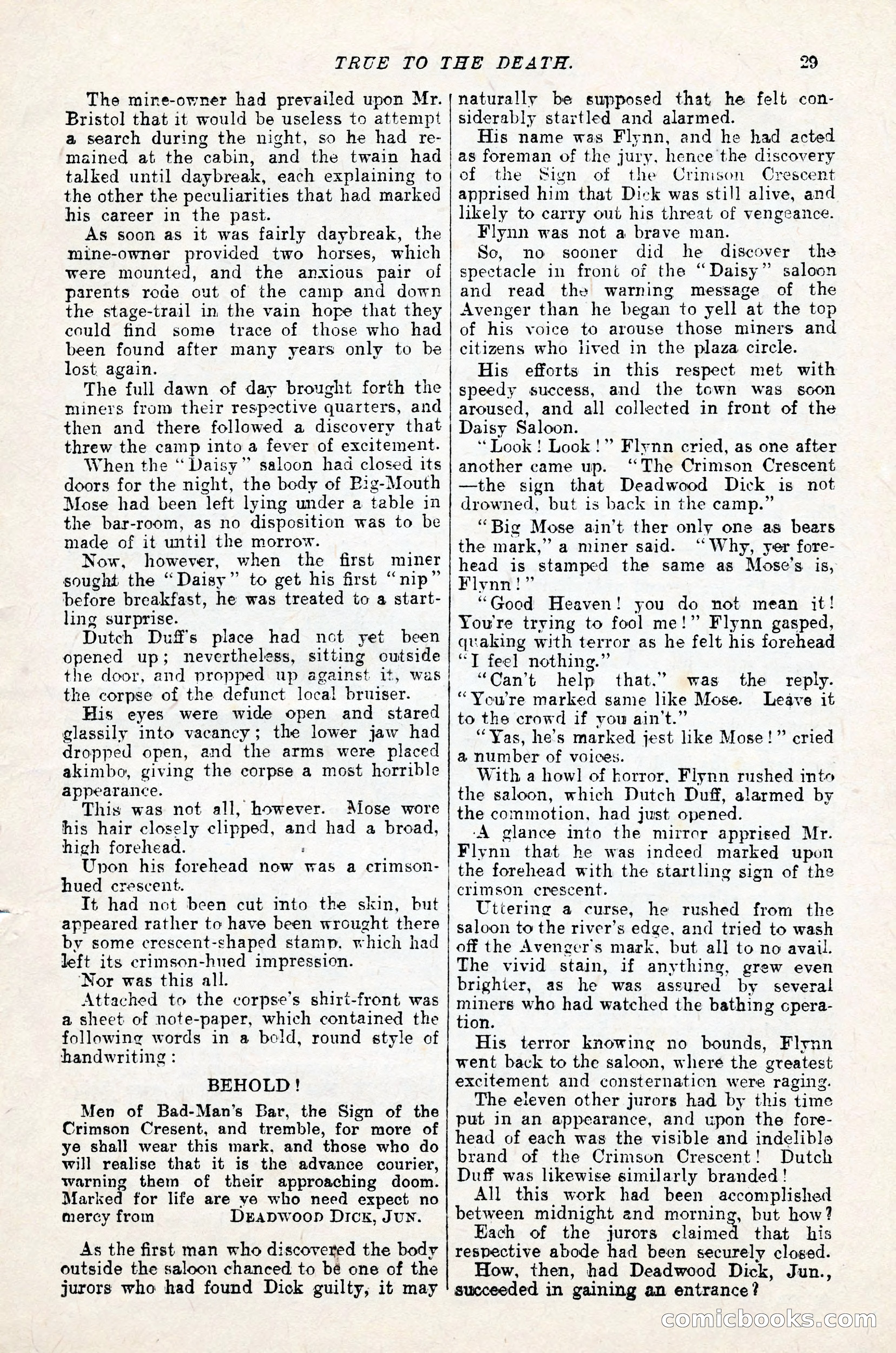 Deadwood Dick, Jung; or, The Sign of the Crimson Crescent — page 31 of 36