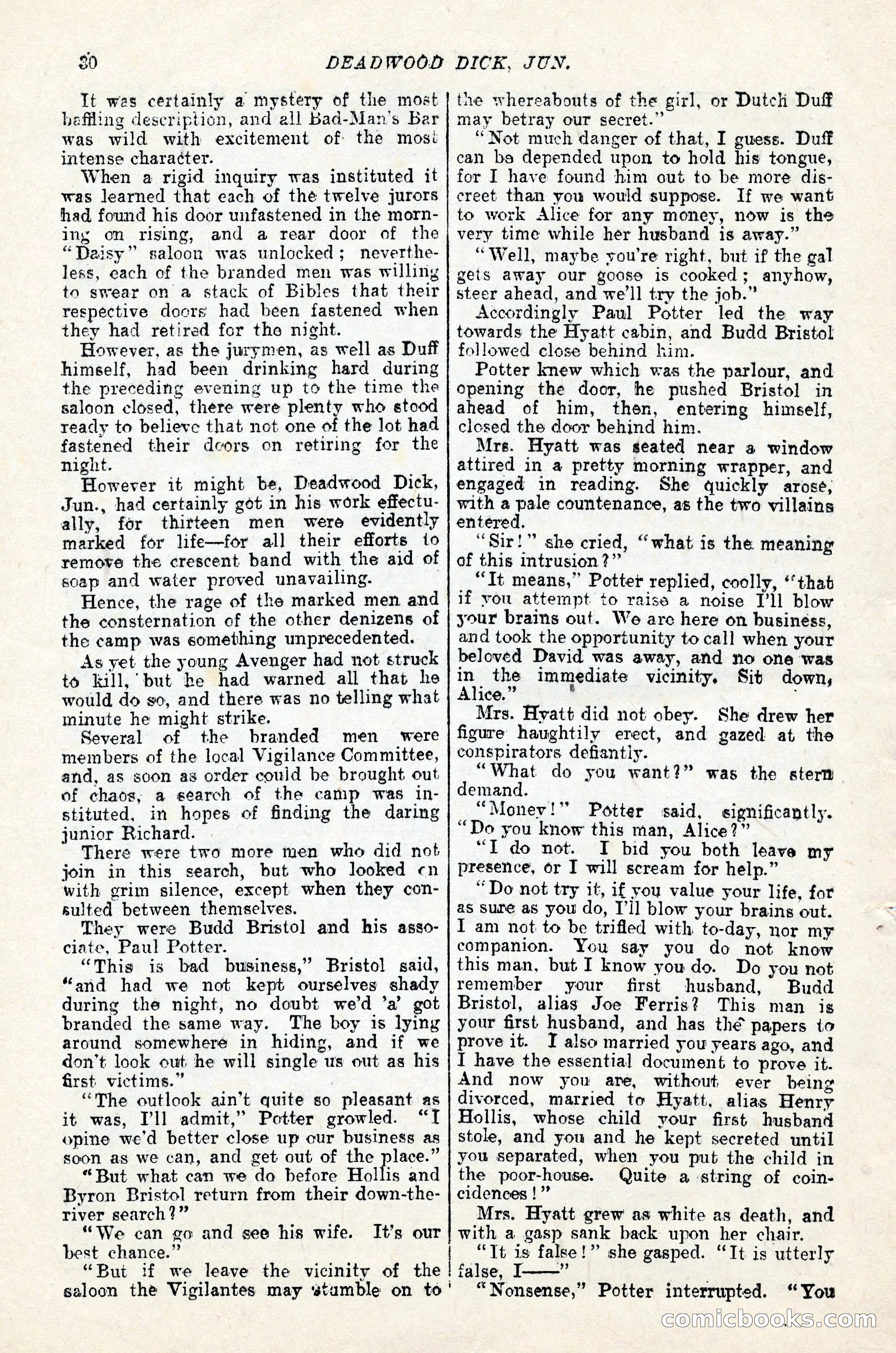 Deadwood Dick, Jung; or, The Sign of the Crimson Crescent — page 32 of 36
