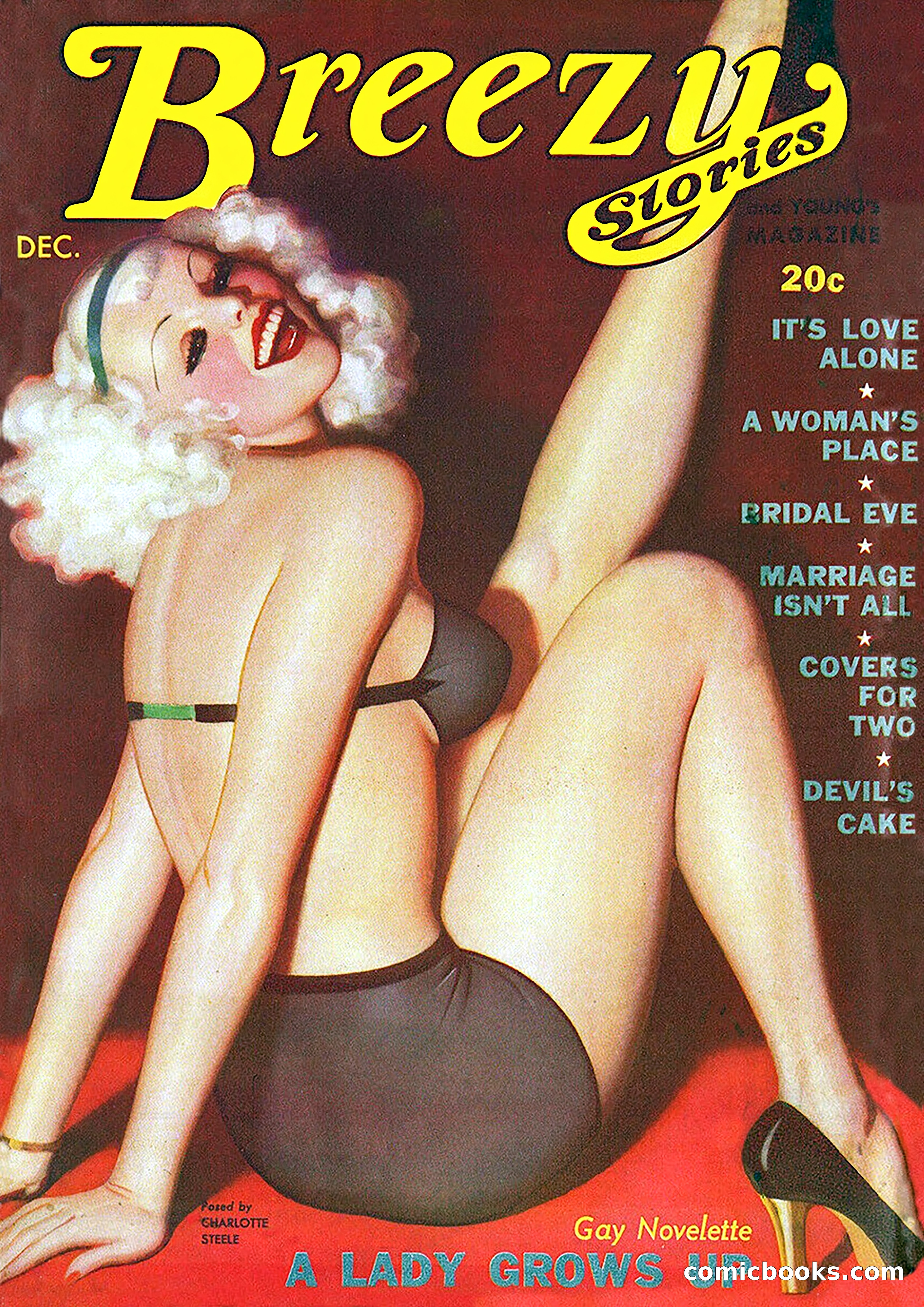 Breezy Stories and Young's Magazine, December 1936 — page 1 of 133