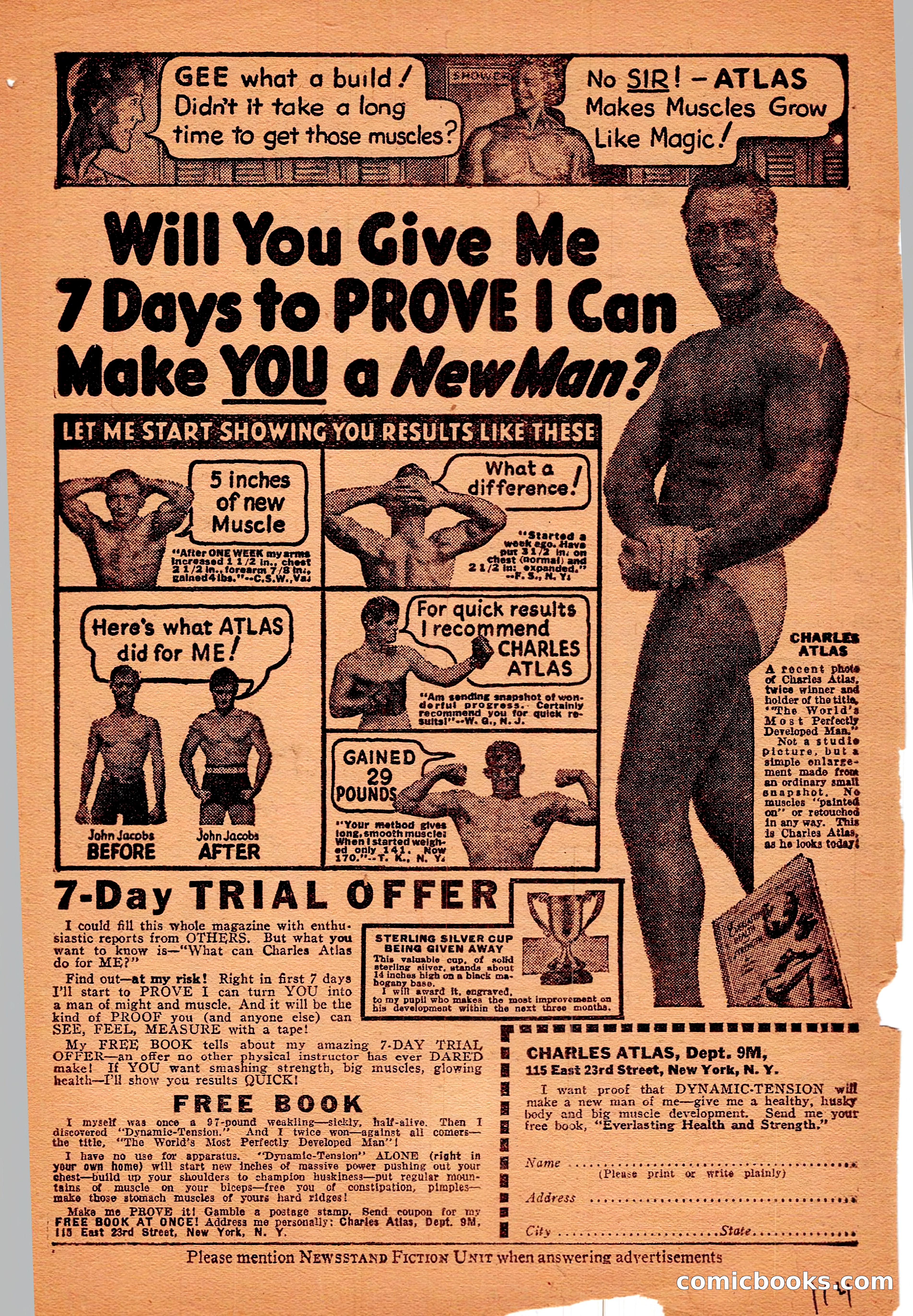 Breezy Stories and Young's Magazine, December 1936 — page 4 of 133
