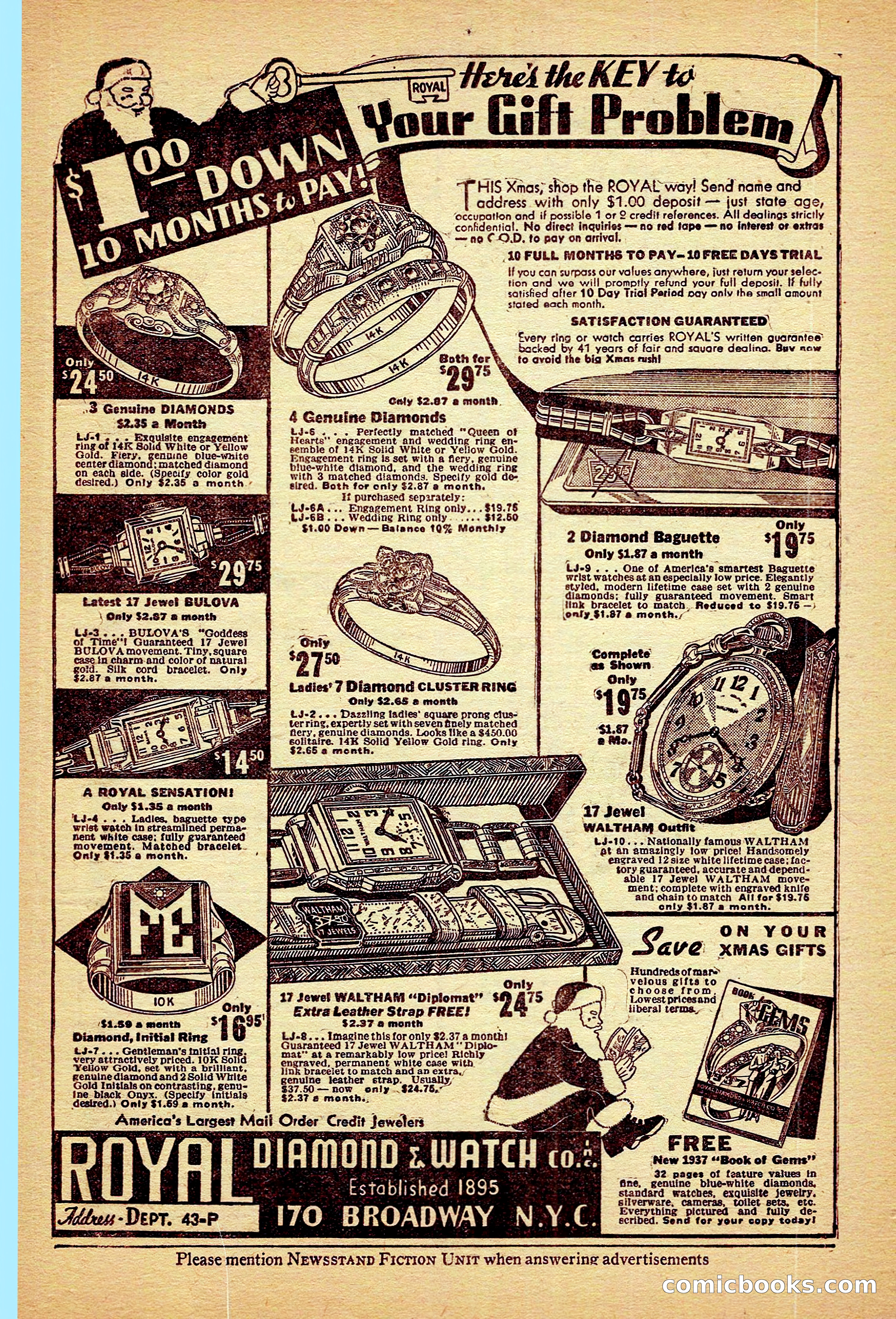 Breezy Stories and Young's Magazine, December 1936 — page 7 of 133